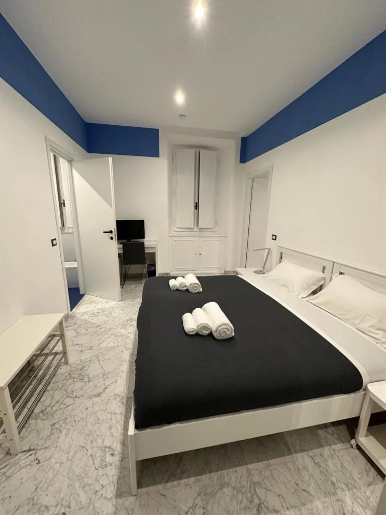 Bed in B&B Una notte a Mazzini