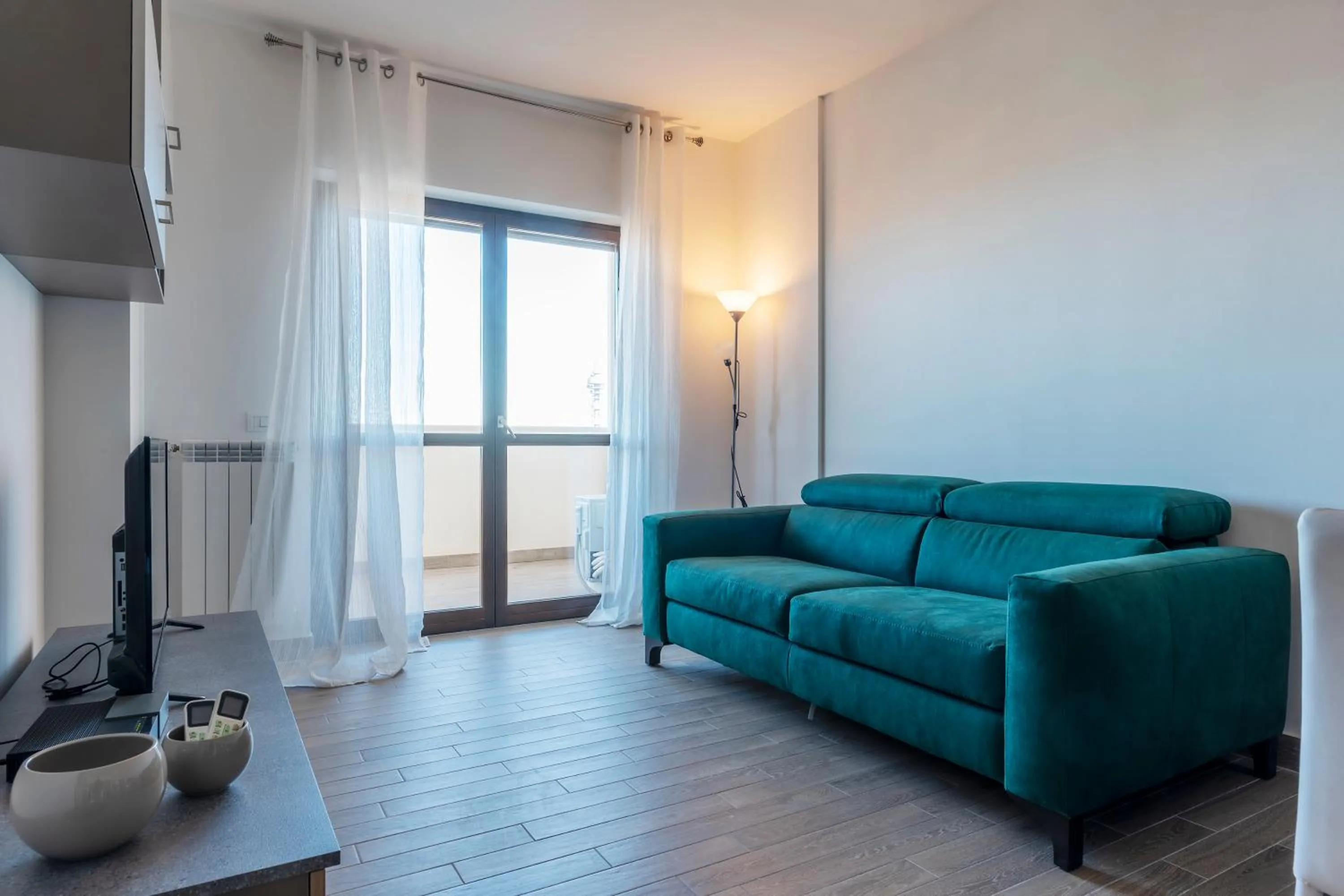 Living room in GuestHost - Fonte Laurentina Apartments