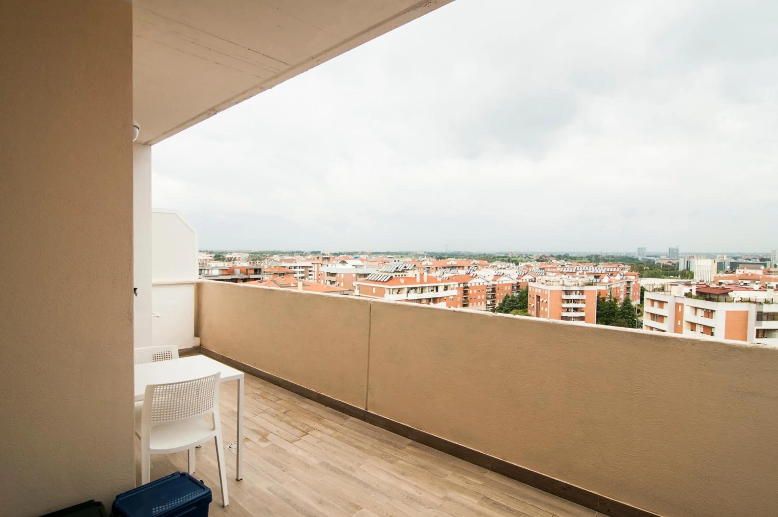 Balcony/Terrace in GuestHost - Fonte Laurentina Apartments