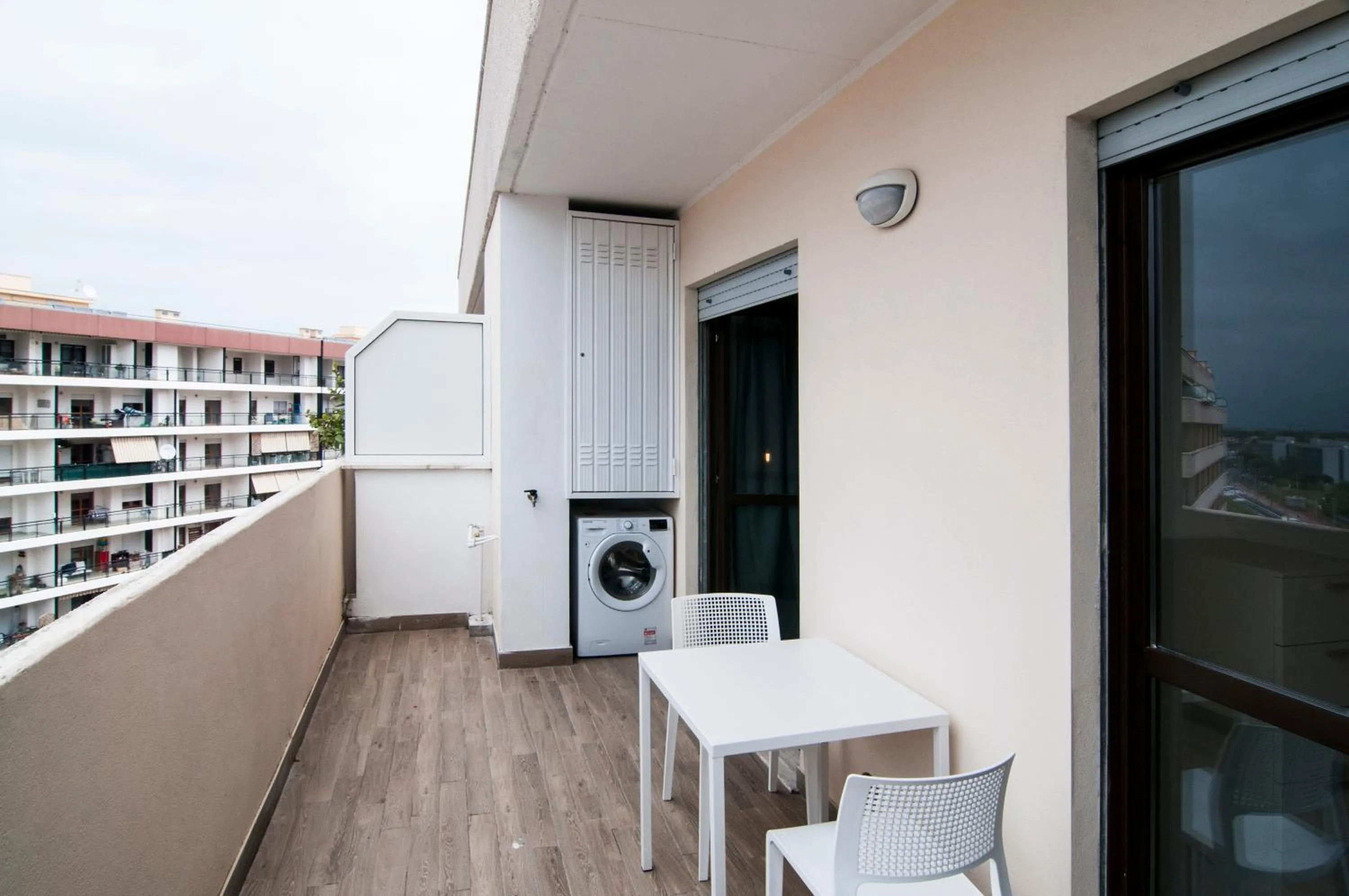 Balcony/Terrace in GuestHost - Fonte Laurentina Apartments