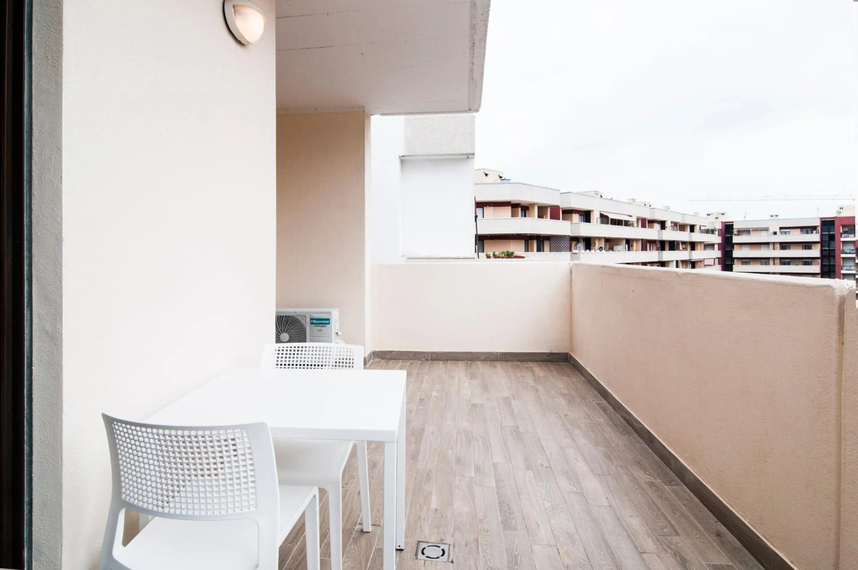 Balcony/Terrace in GuestHost - Fonte Laurentina Apartments