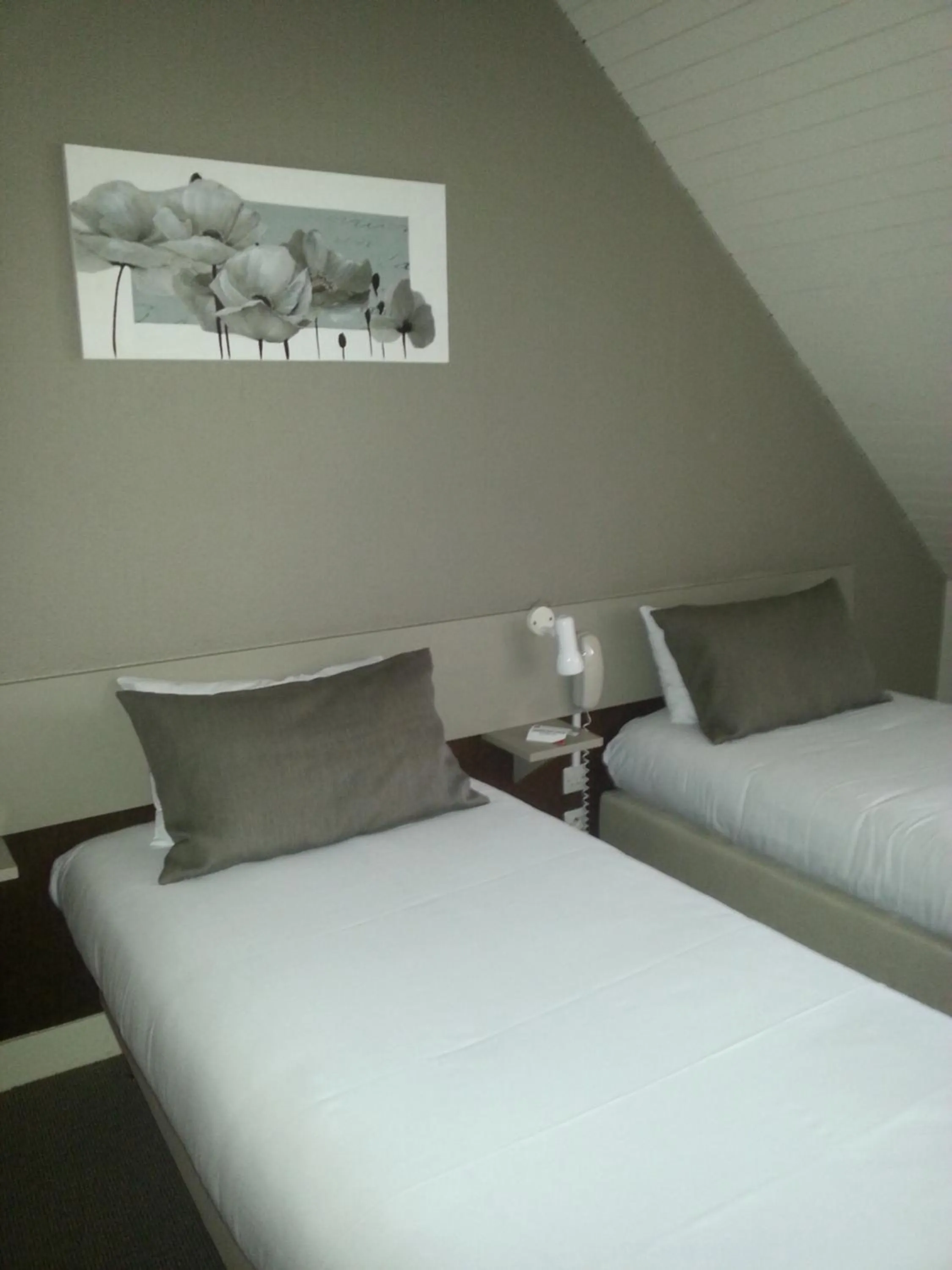 Photo of the whole room, Bed in Tourhotel Blois