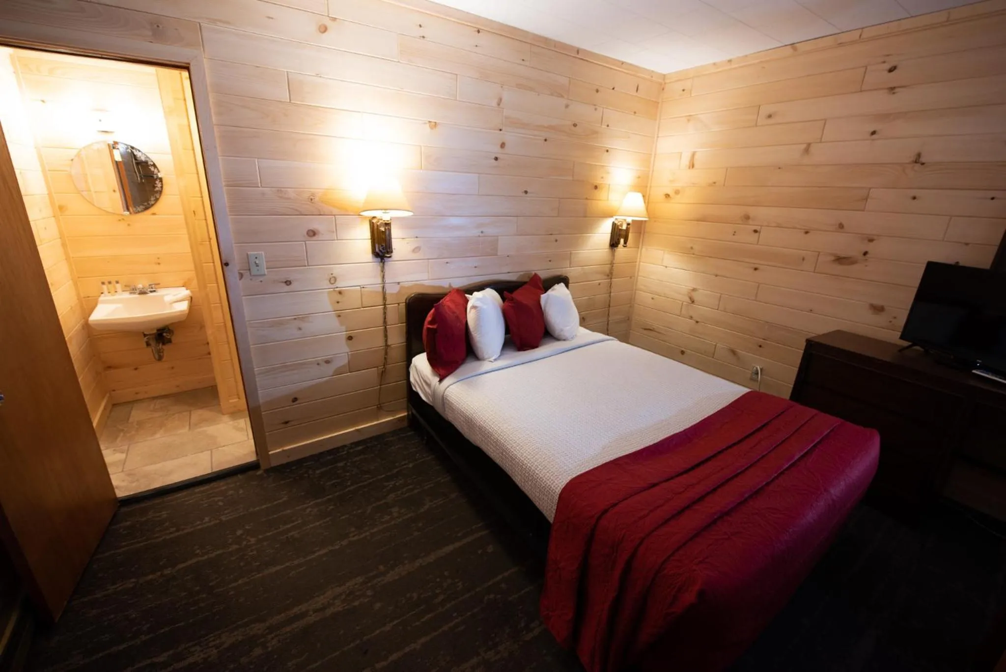 Bed in Apple Blossom Boutique