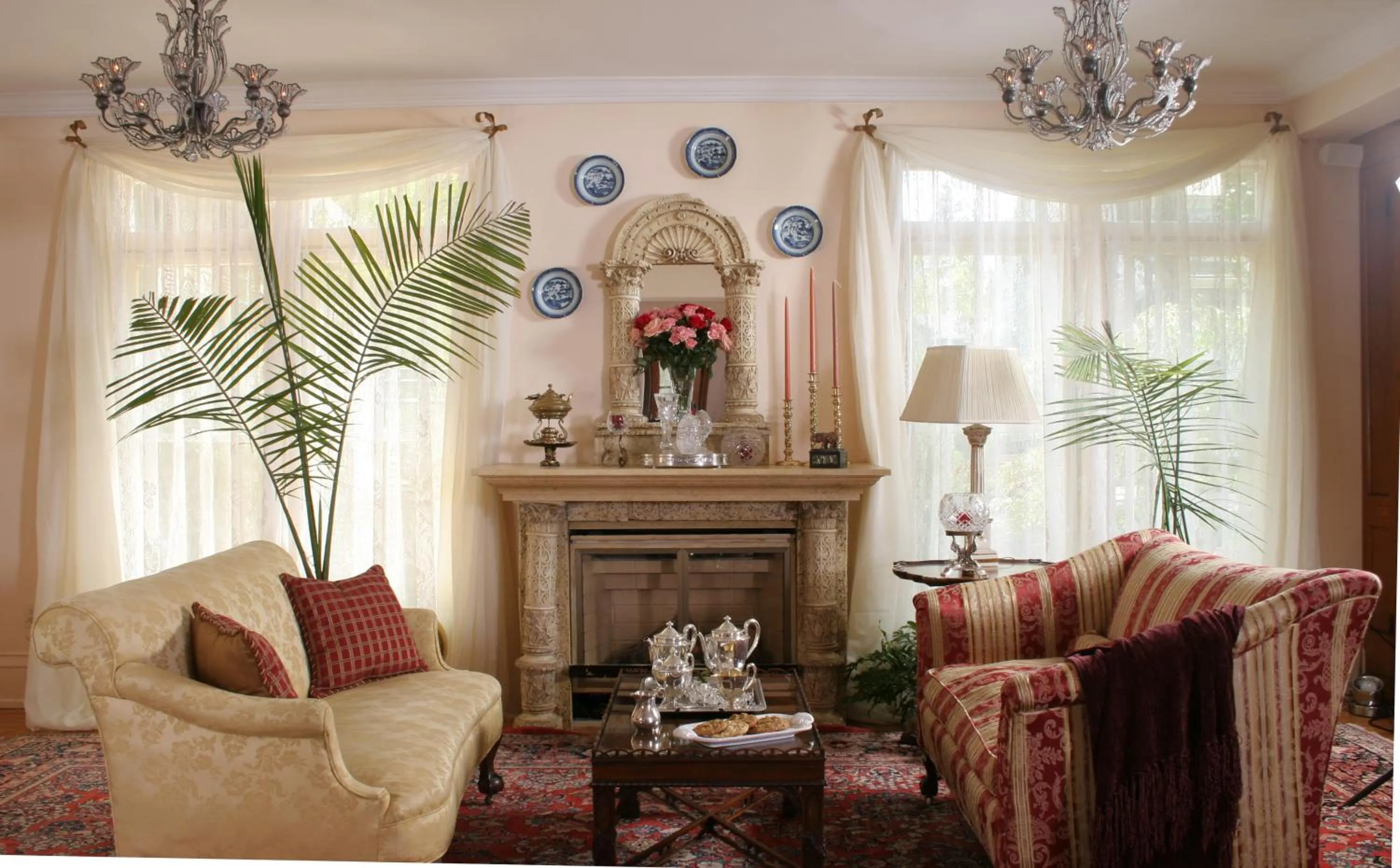 Communal lounge/ TV room in Spencer Hotel & Spa Chautauqua