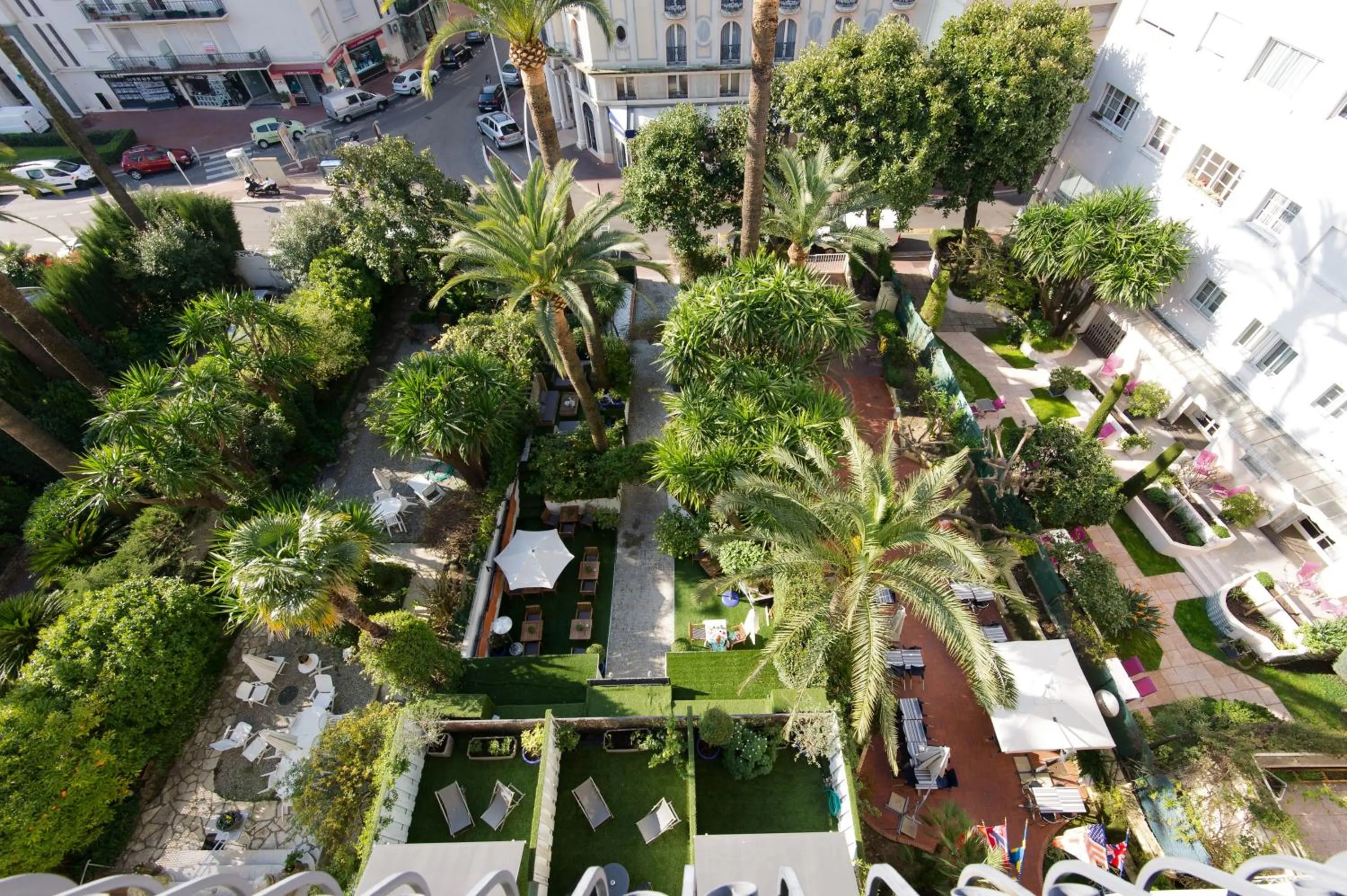 Bird's eye view in Hôtel de Provence