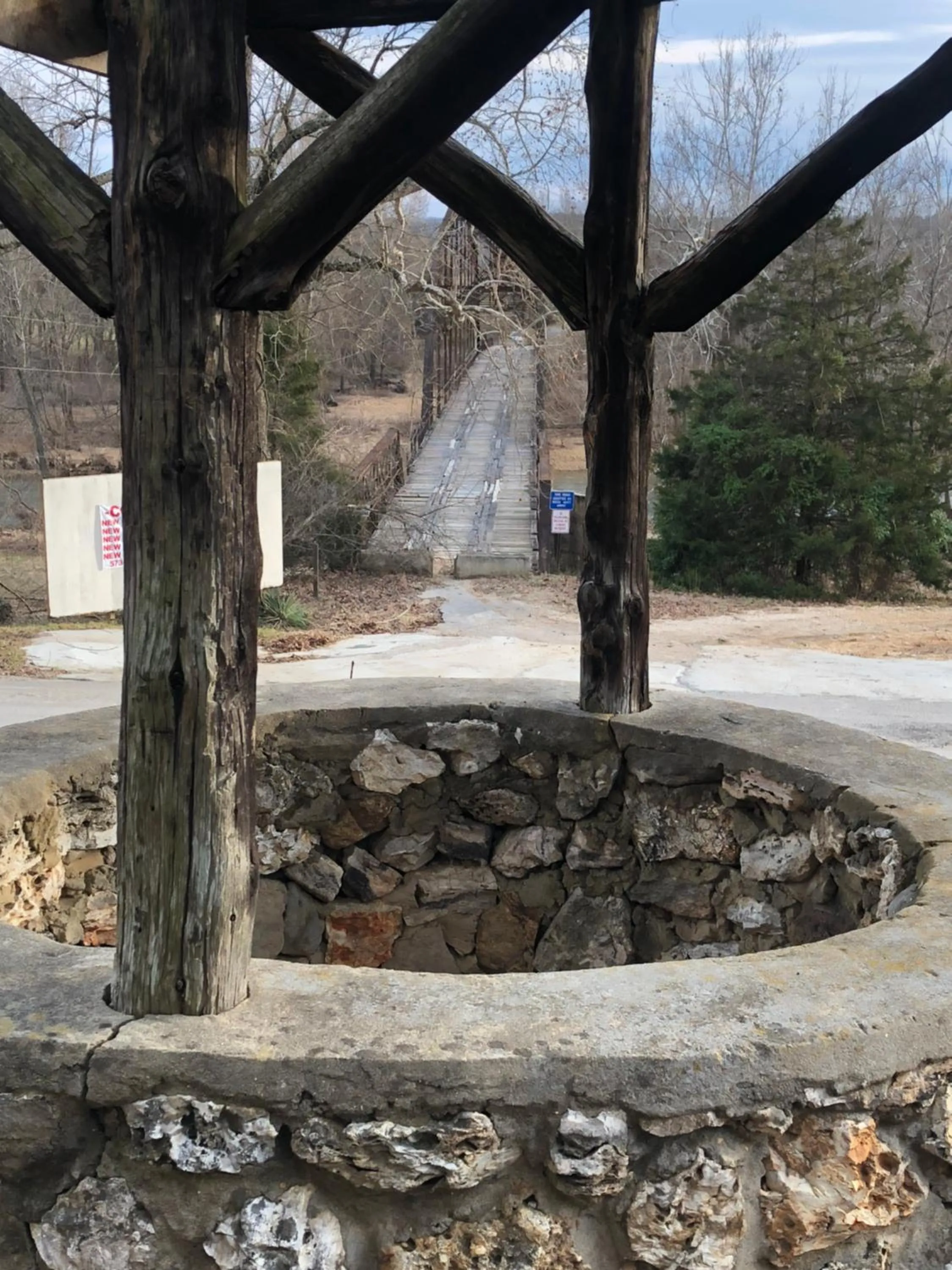 Natural landscape in Meramec River Resort