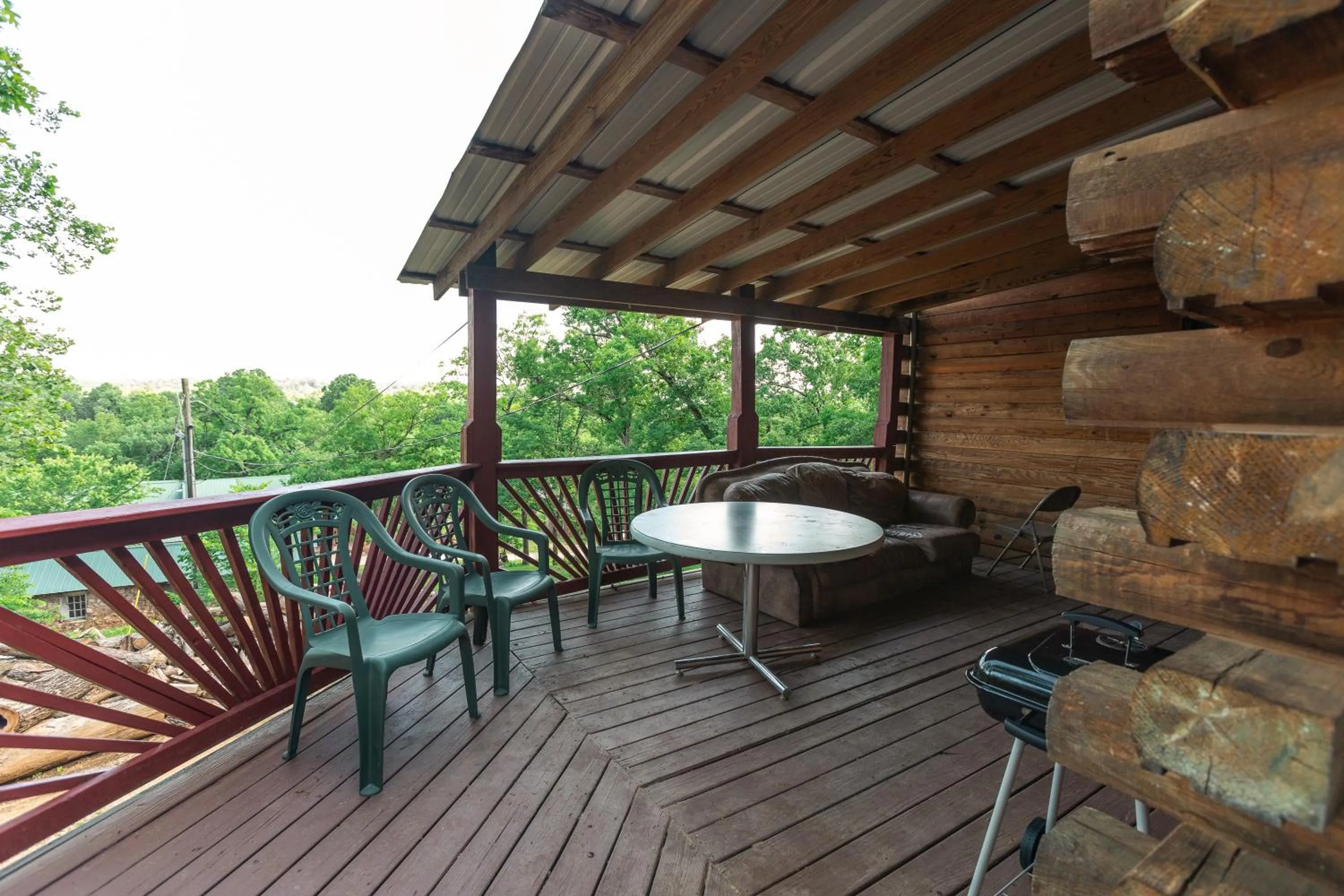 Patio in Meramec River Resort