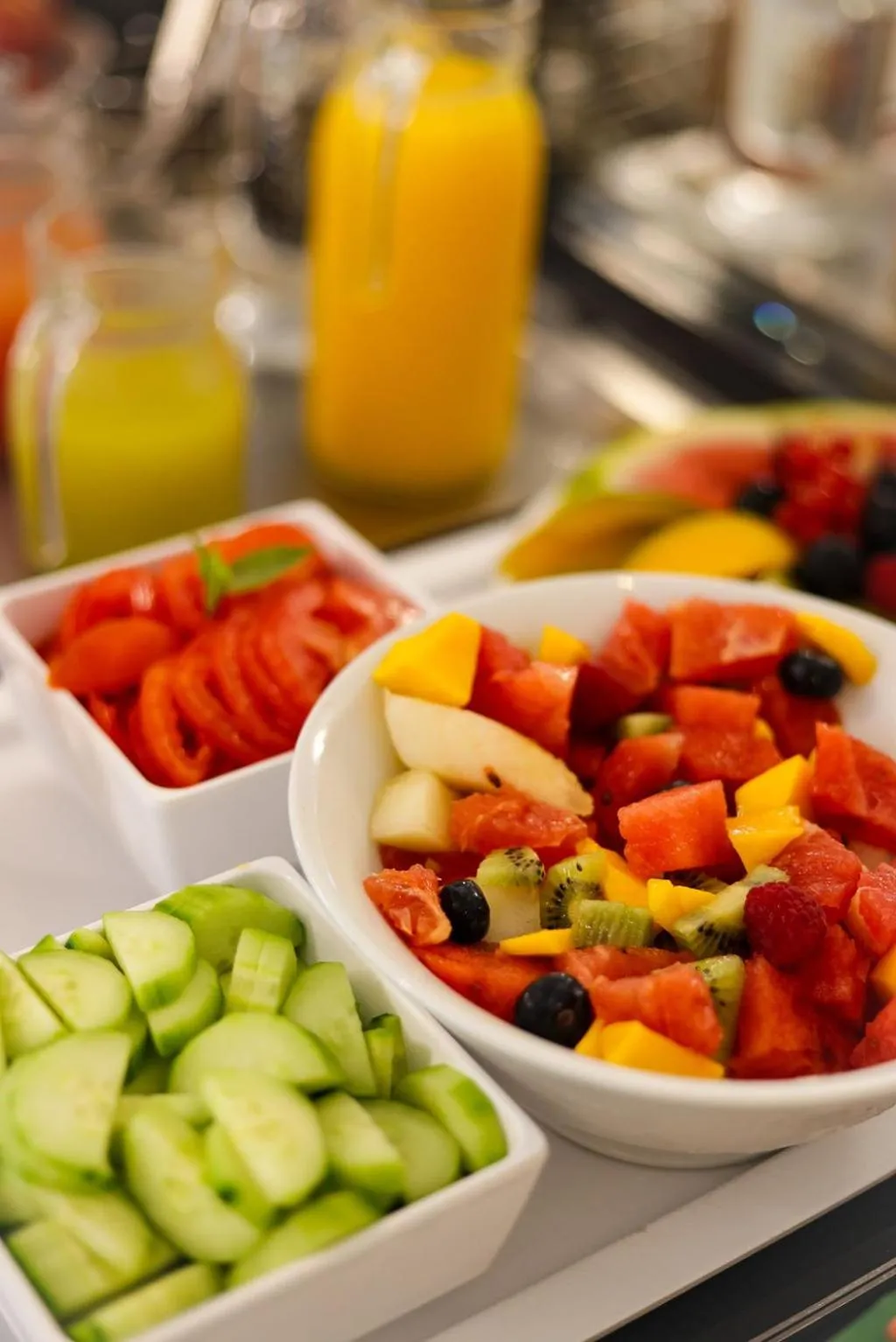 Buffet breakfast in Hotel Carlton