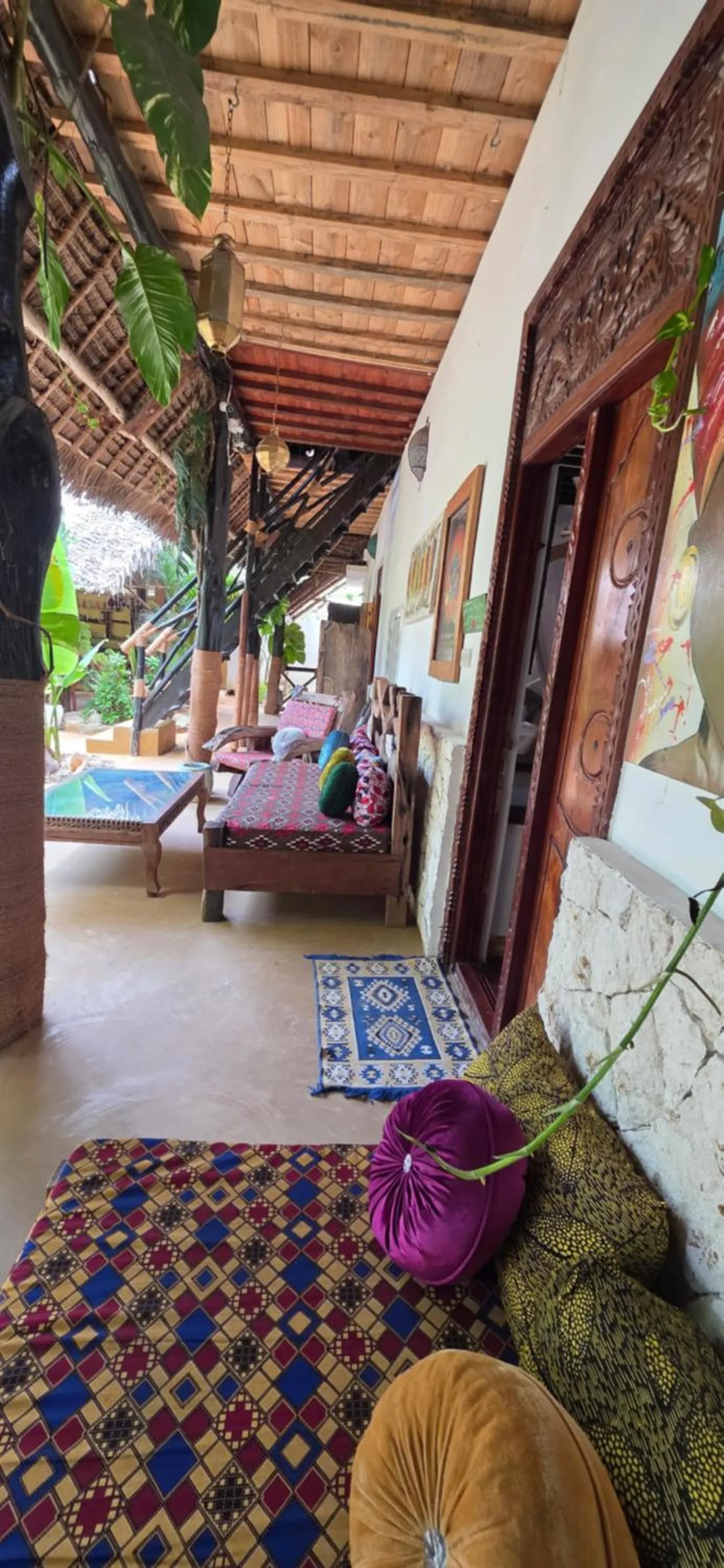 Balcony/Terrace in Salama & Mbuyuni Bungalows