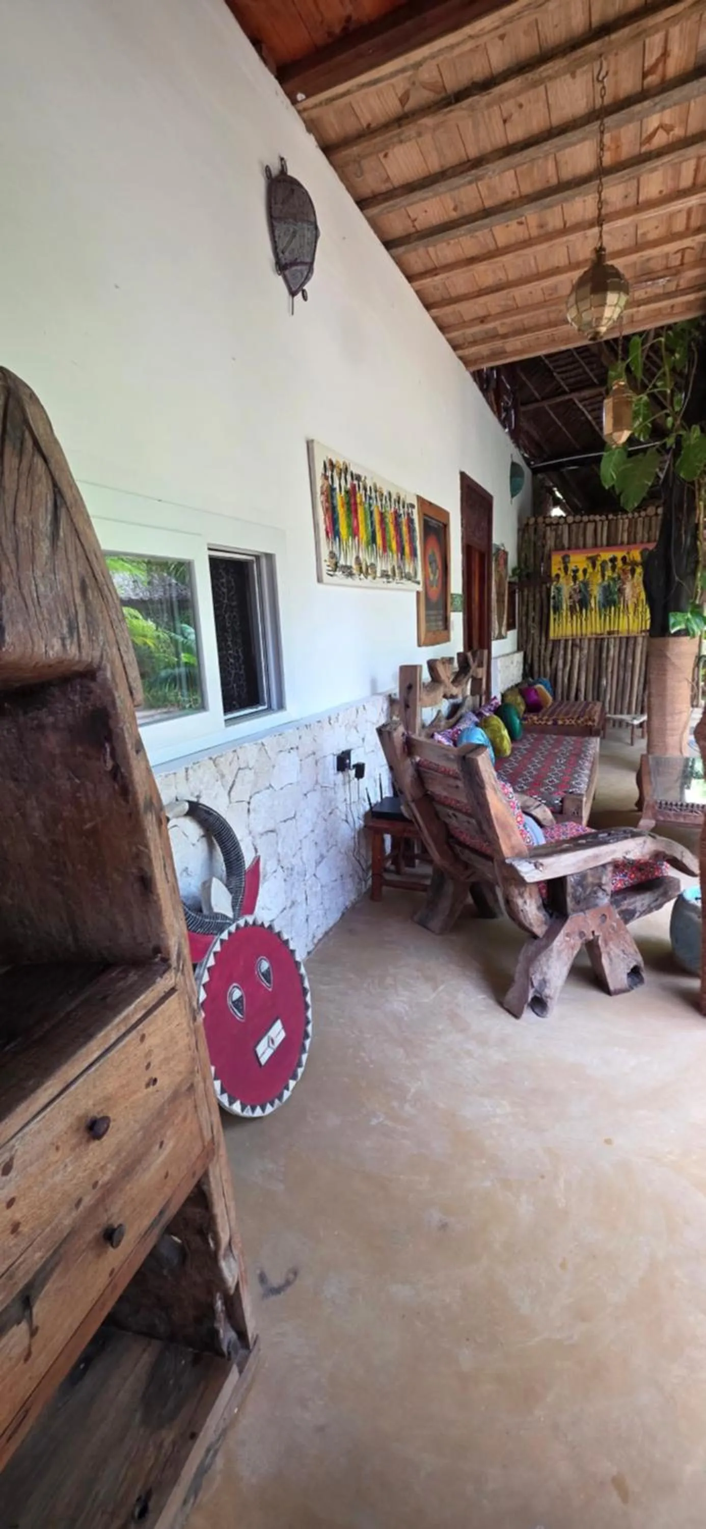 Balcony/Terrace in Salama & Mbuyuni Bungalows