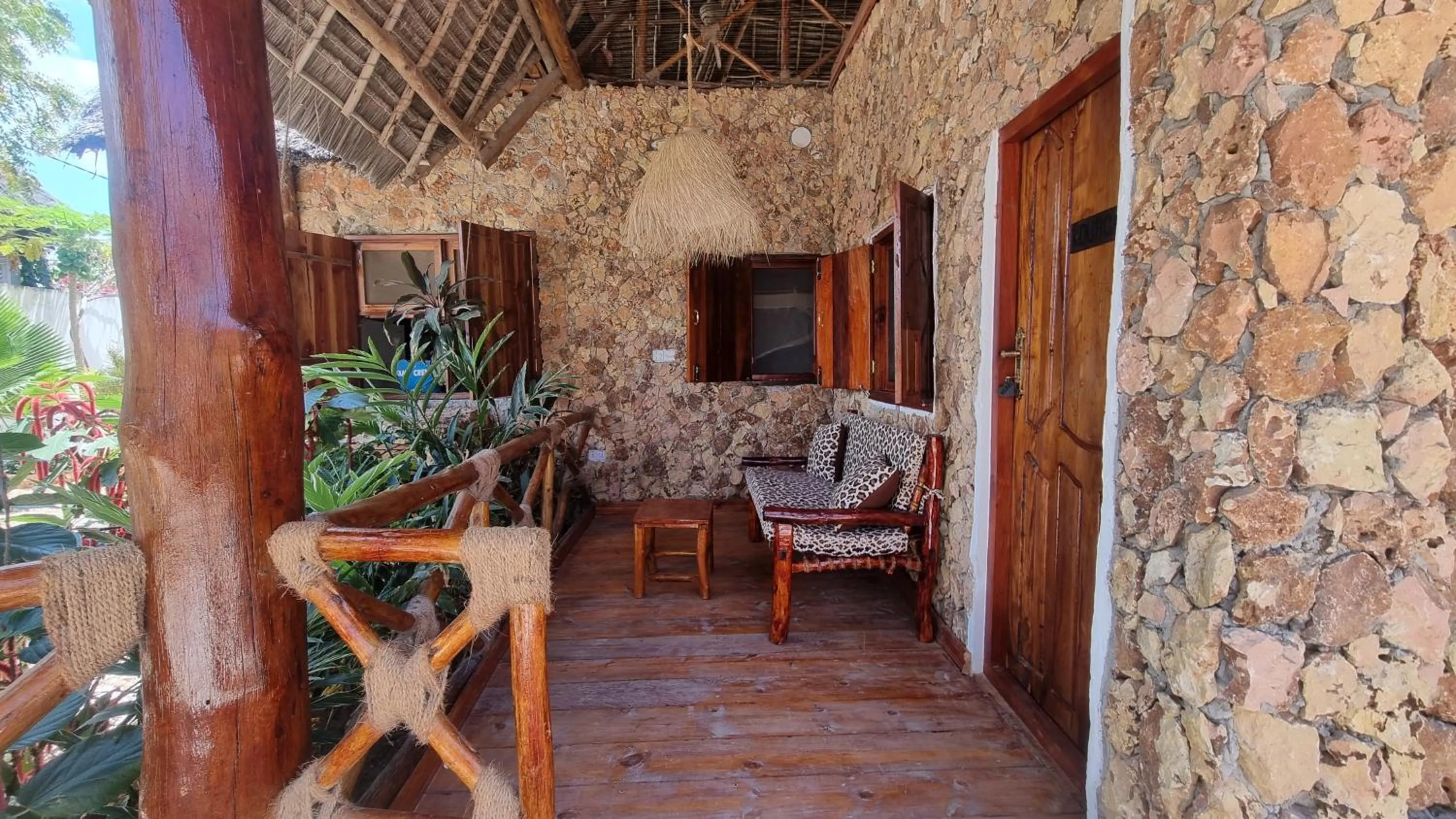 Balcony/Terrace in Salama & Mbuyuni Bungalows