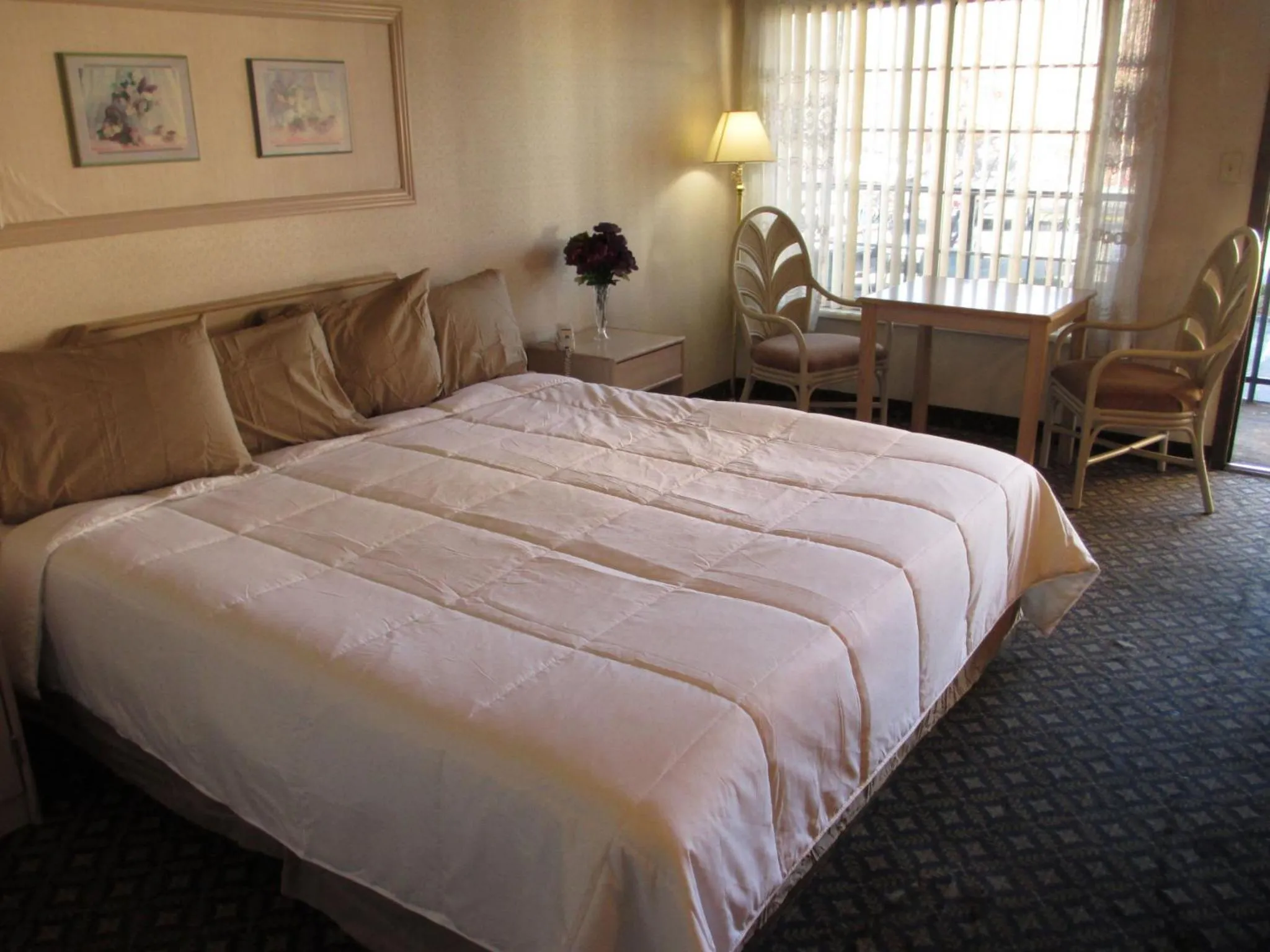 Bed in Victorian Inn