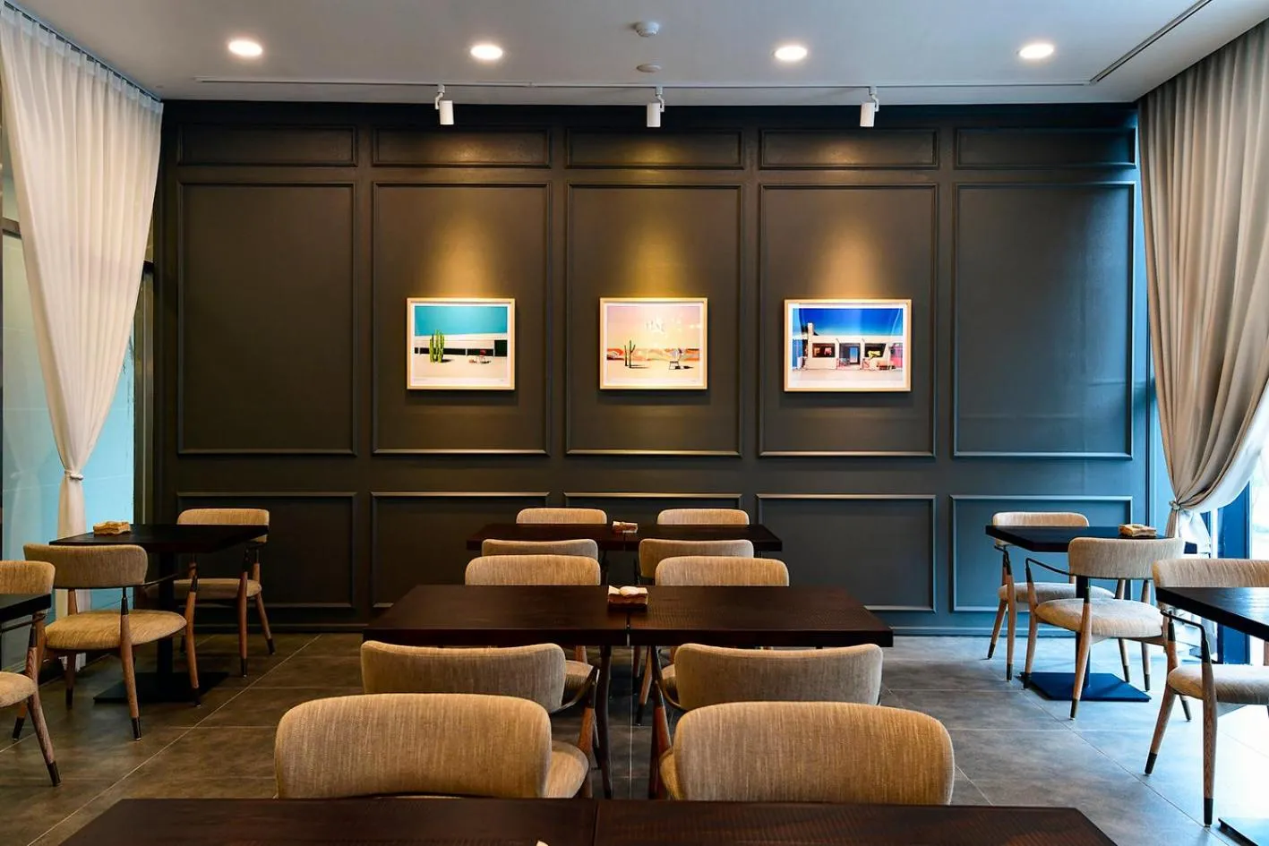 Buffet breakfast in New Raon Stay