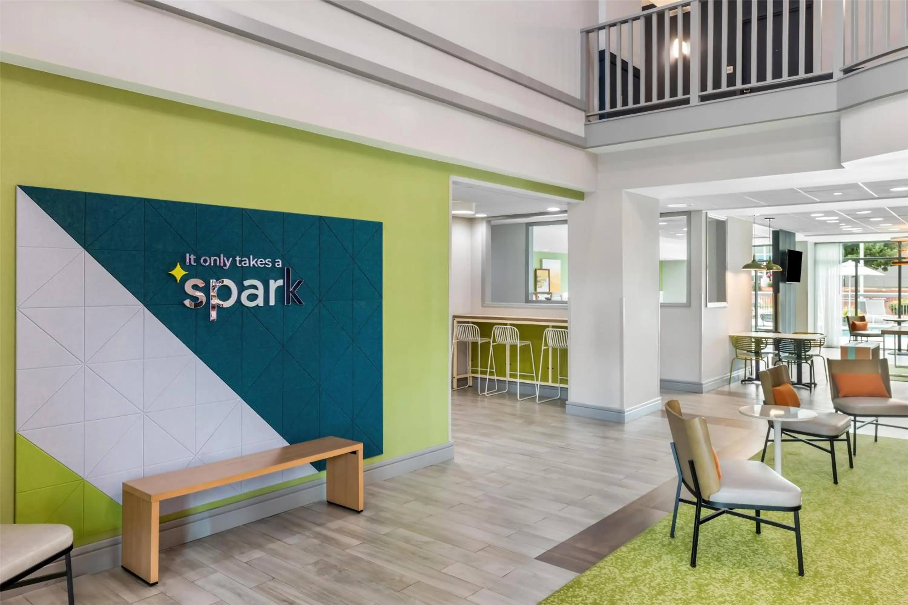 Lobby or reception in Spark by Hilton Rock Hill