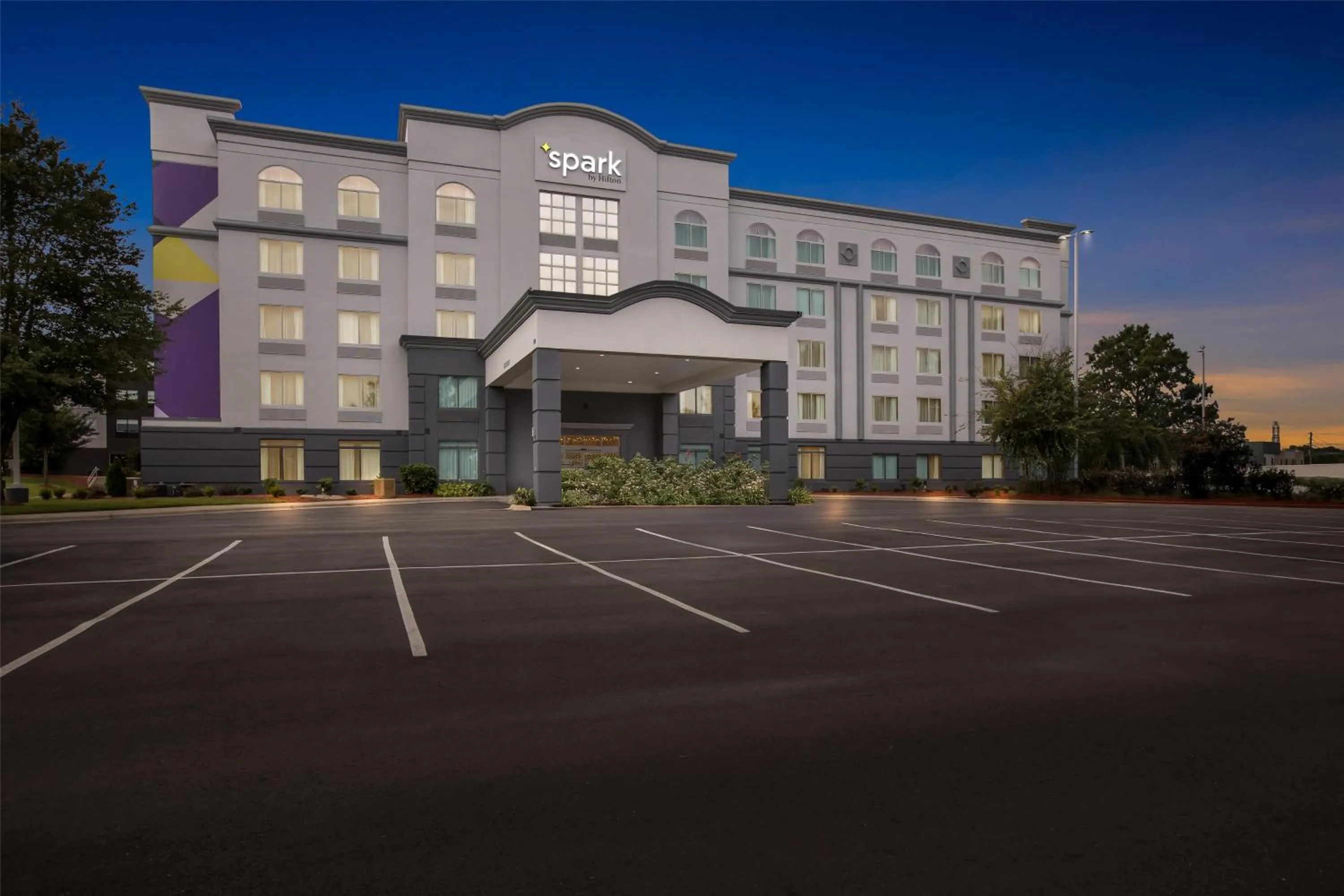 Property building in Spark by Hilton Rock Hill