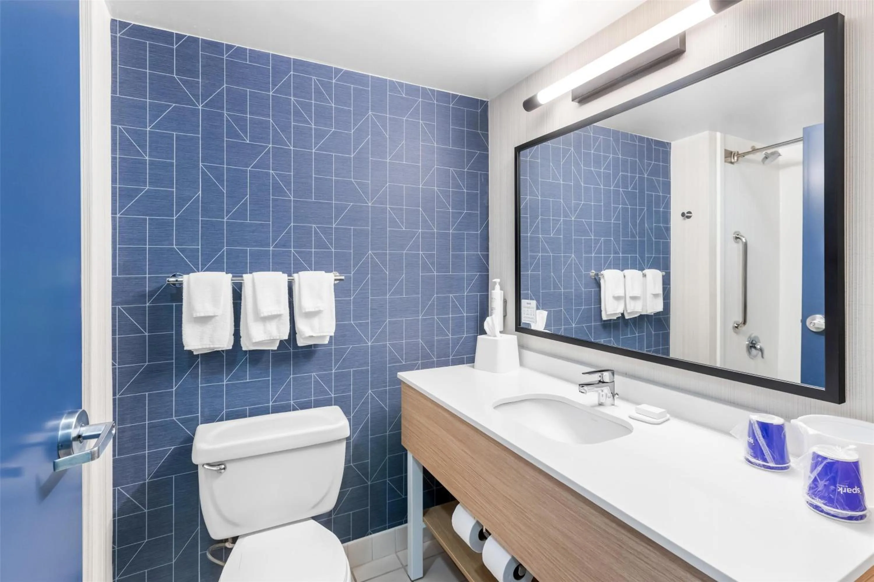 Bathroom in Spark by Hilton Rock Hill