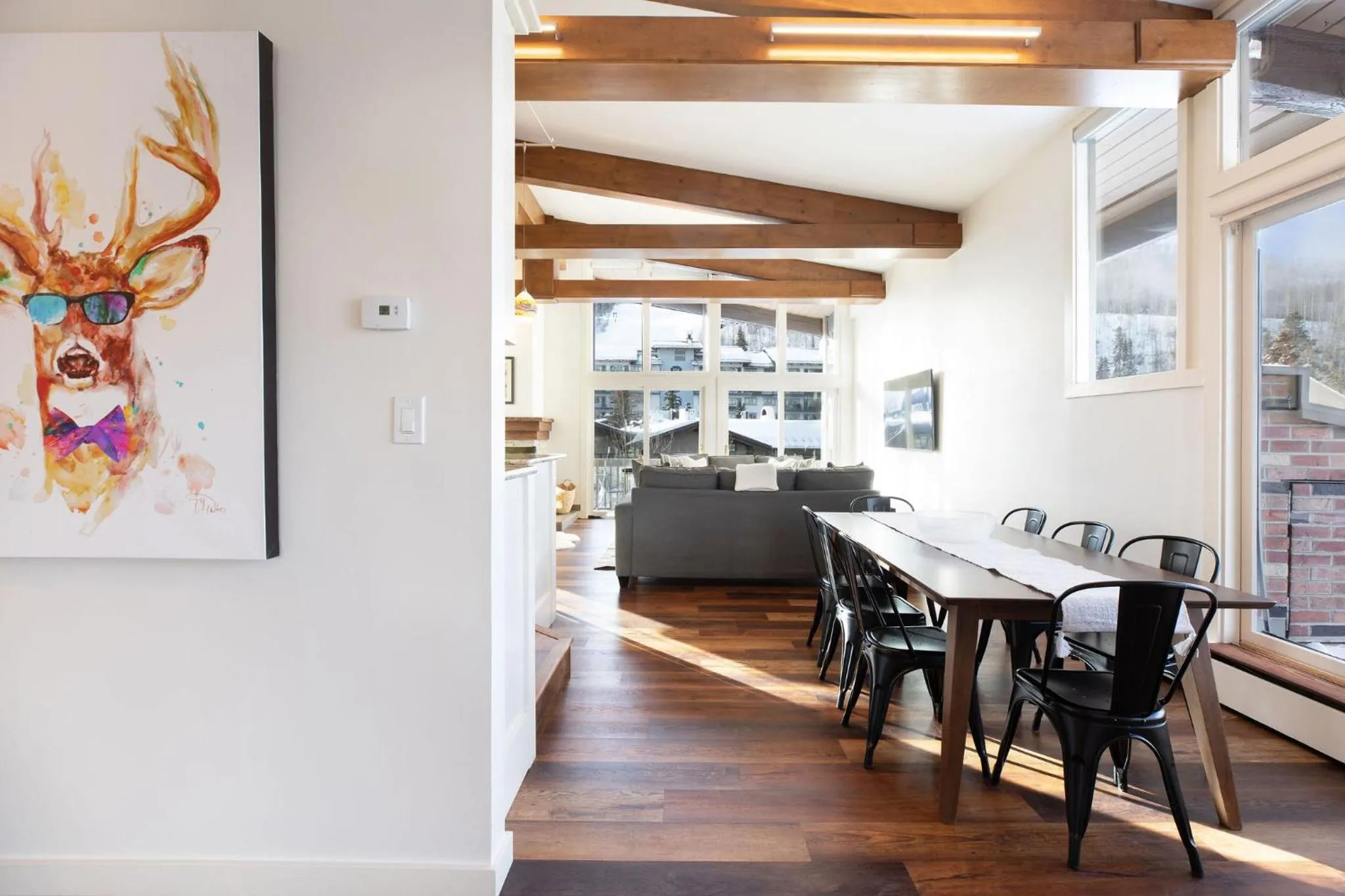 Dining area in Sitzmark Vail