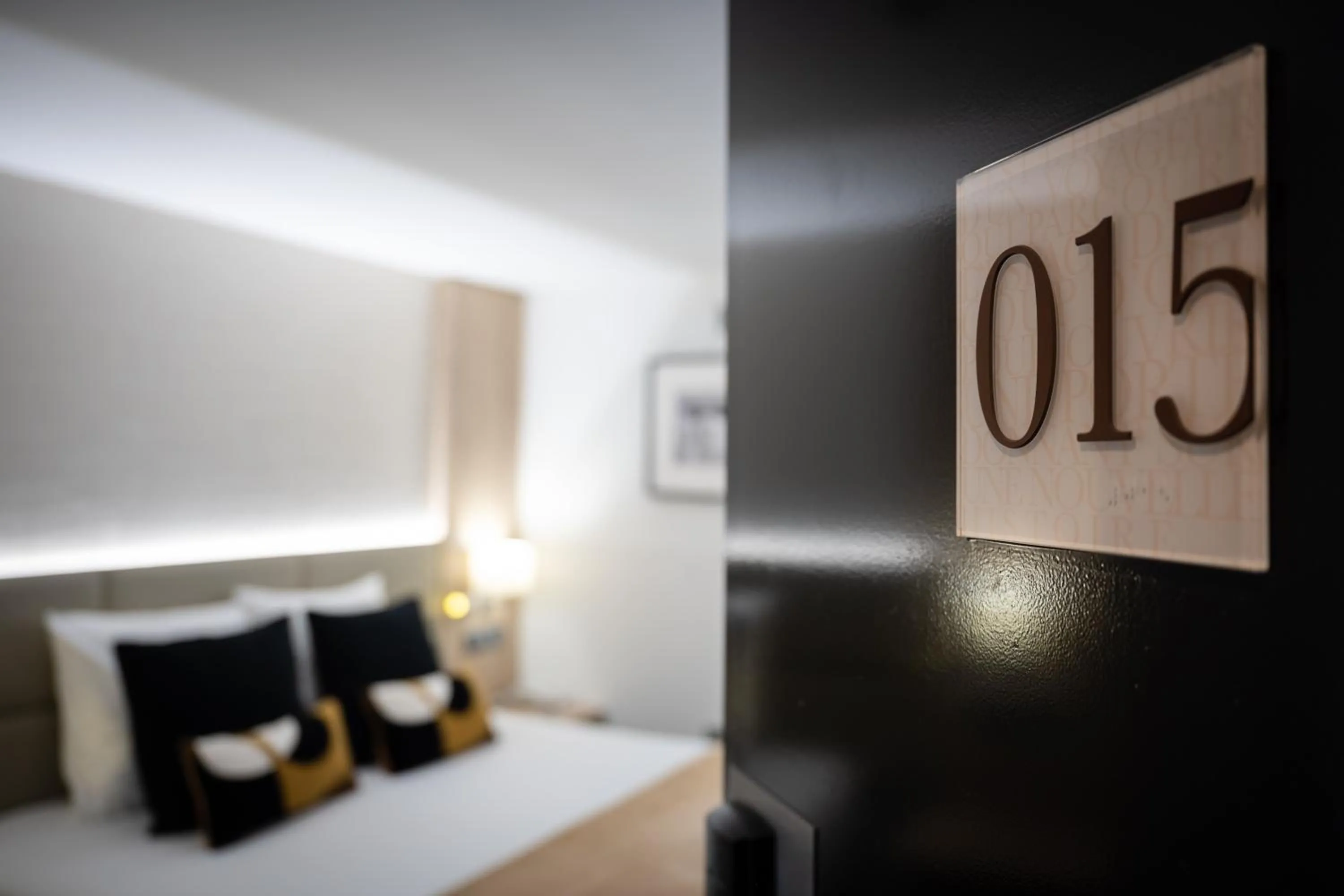 Photo of the whole room, Bed in Kyriad Beaune