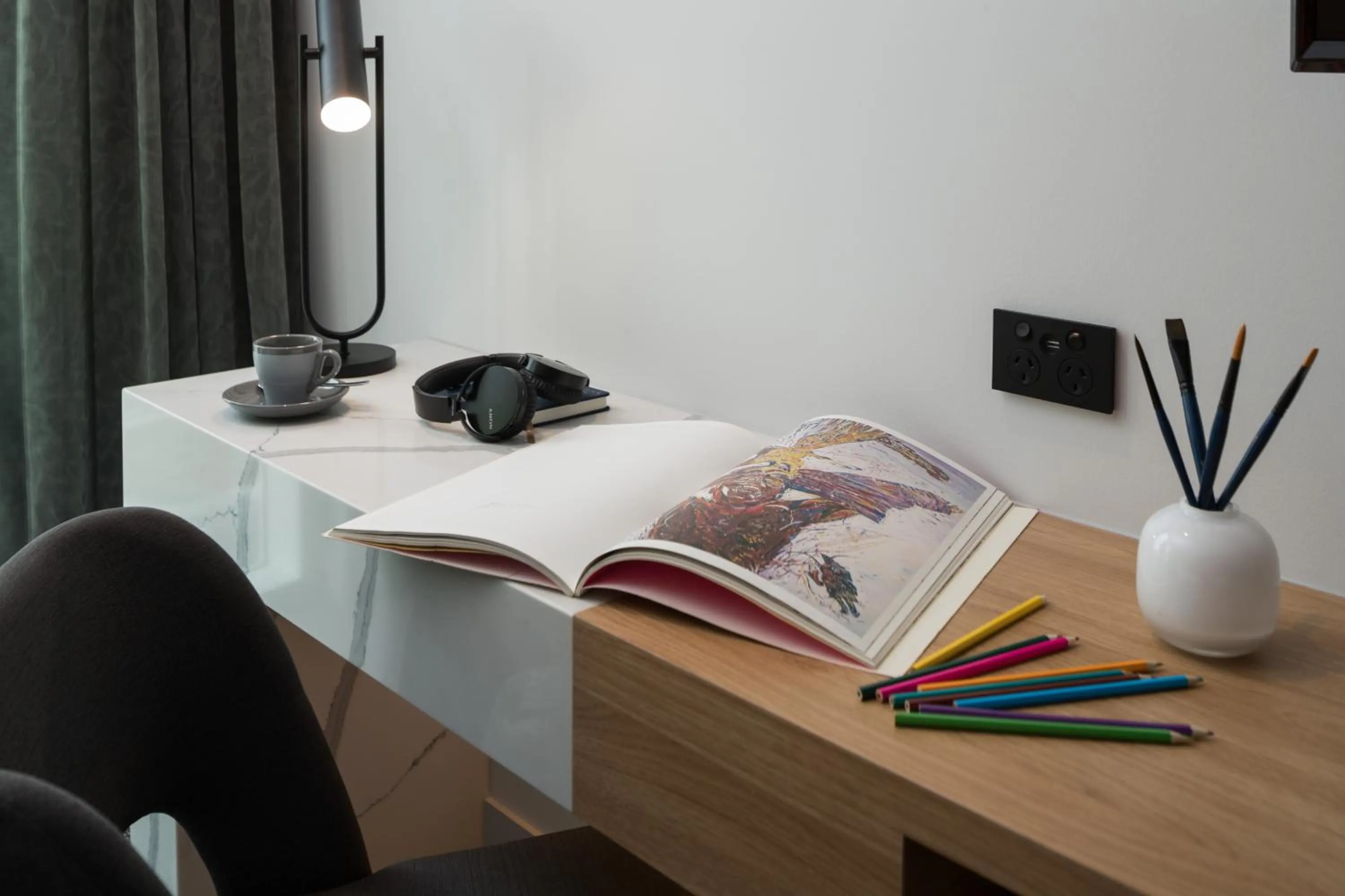 Seating area in Crystalbrook Bailey