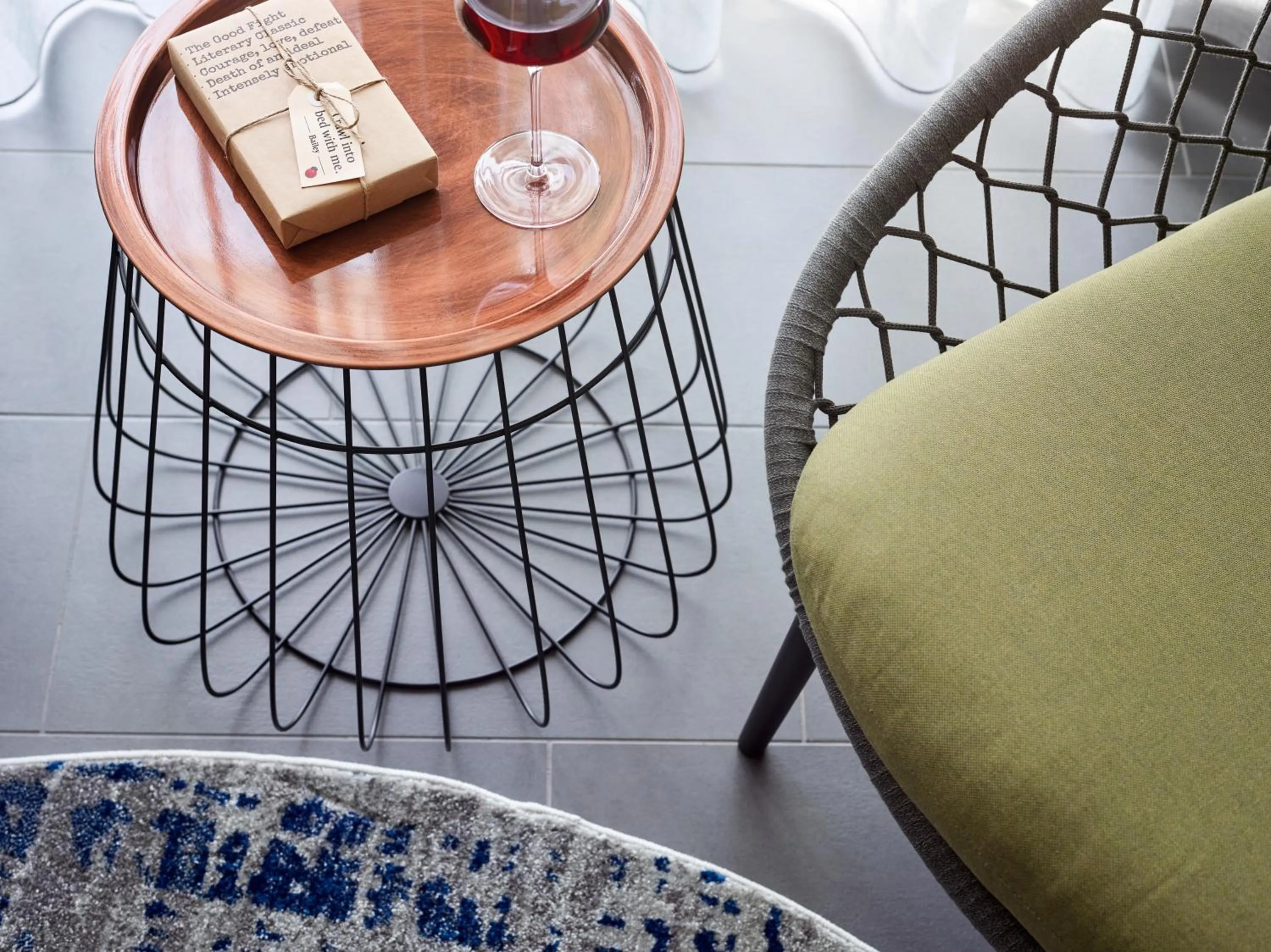 Seating area in Crystalbrook Bailey