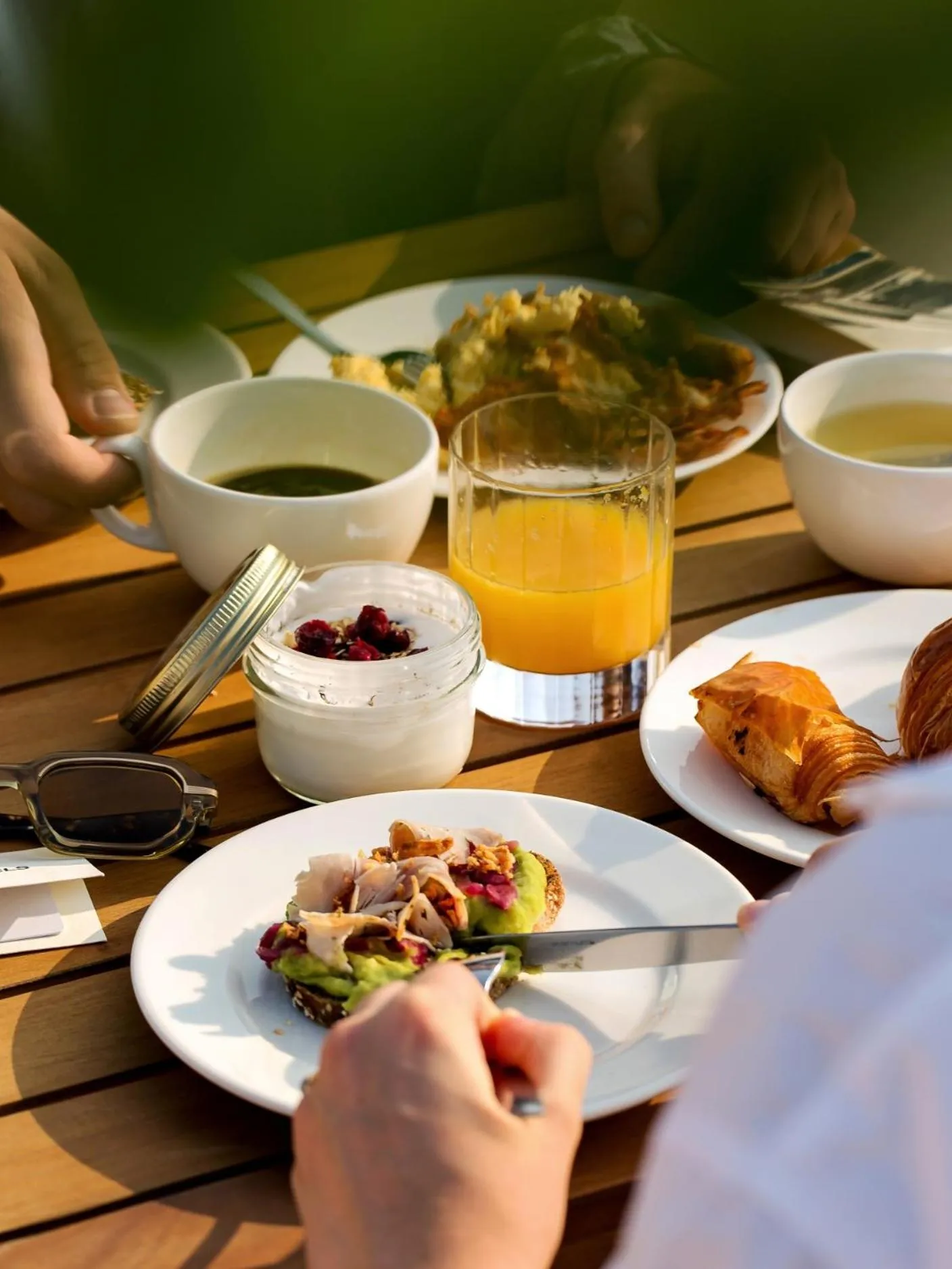 Continental breakfast in Alfred Hotels Monaco - Hôtel rénové