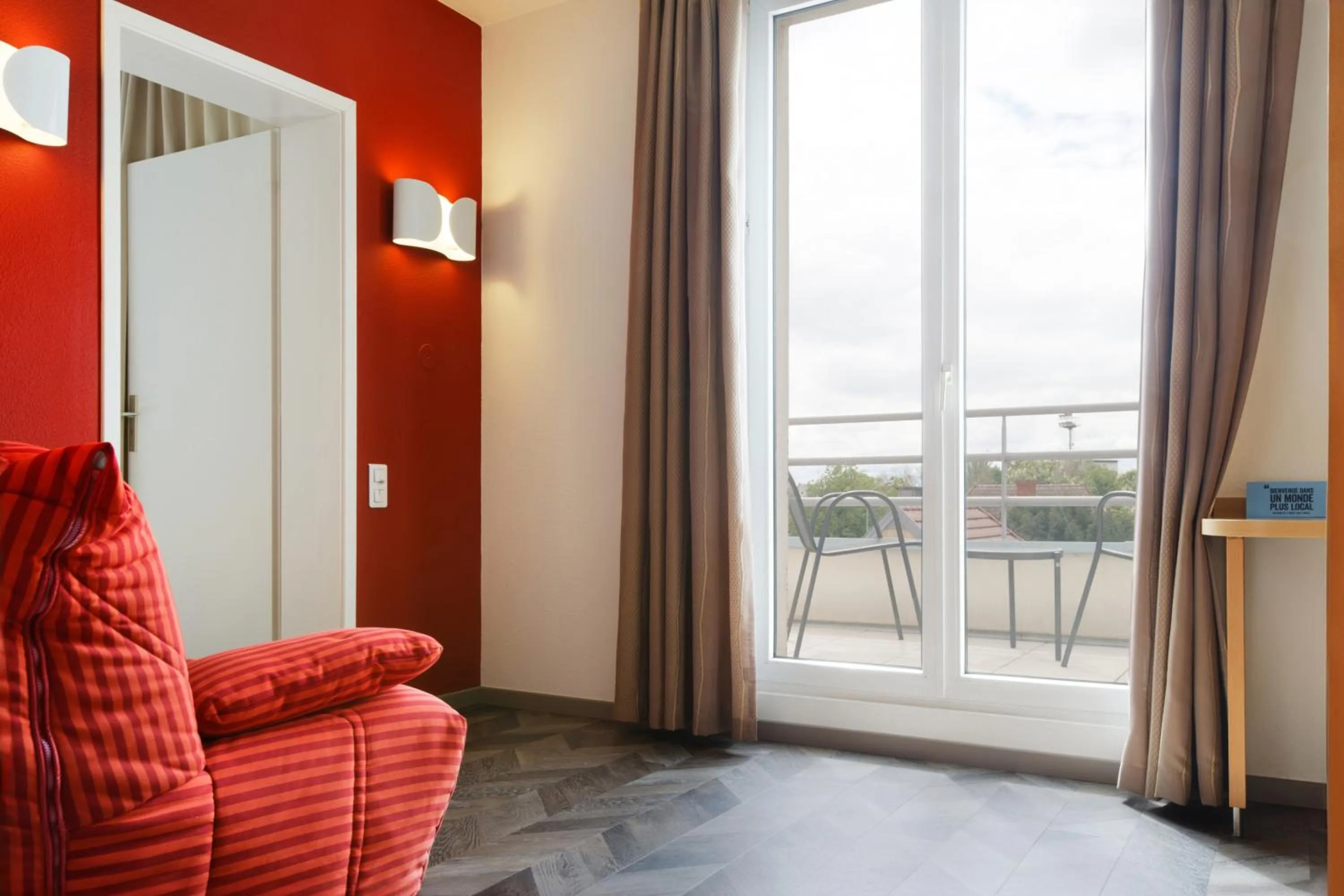 Living room in Logis Hôtel Beauséjour Colmar