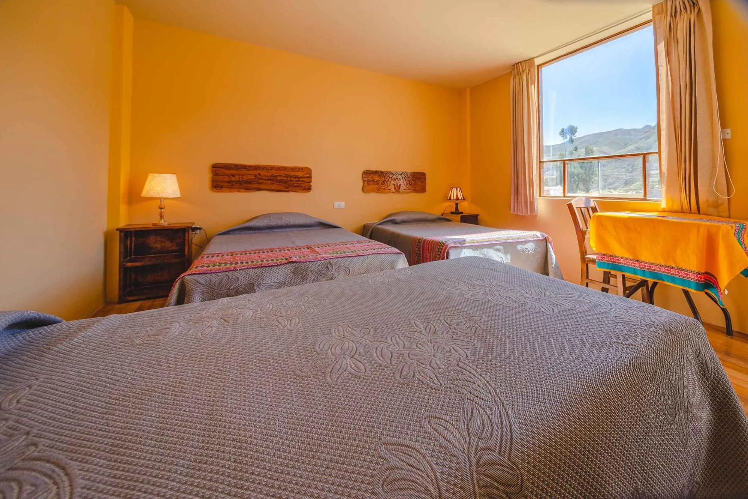 Bed in Le Foyer Colca