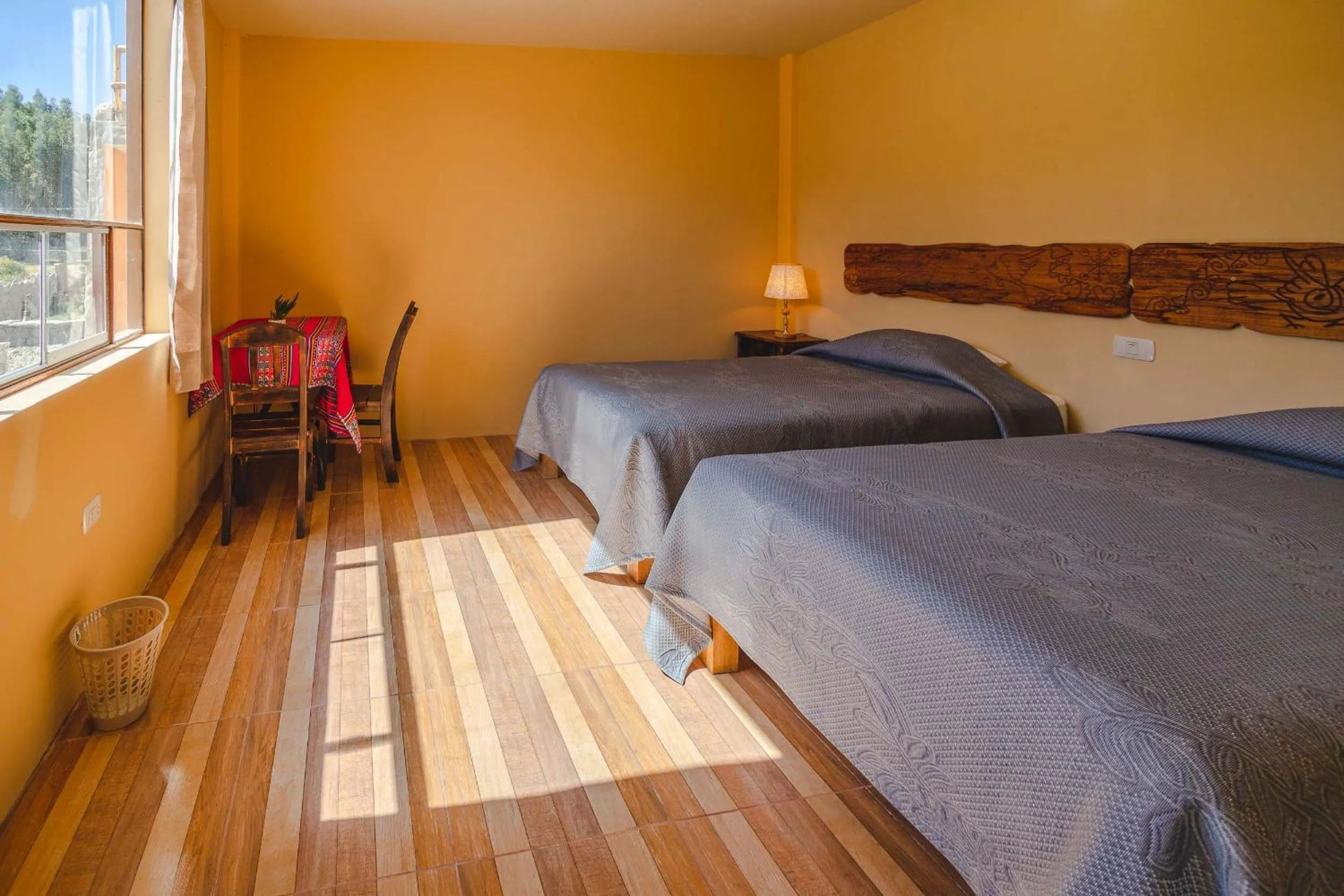 Bed in Le Foyer Colca