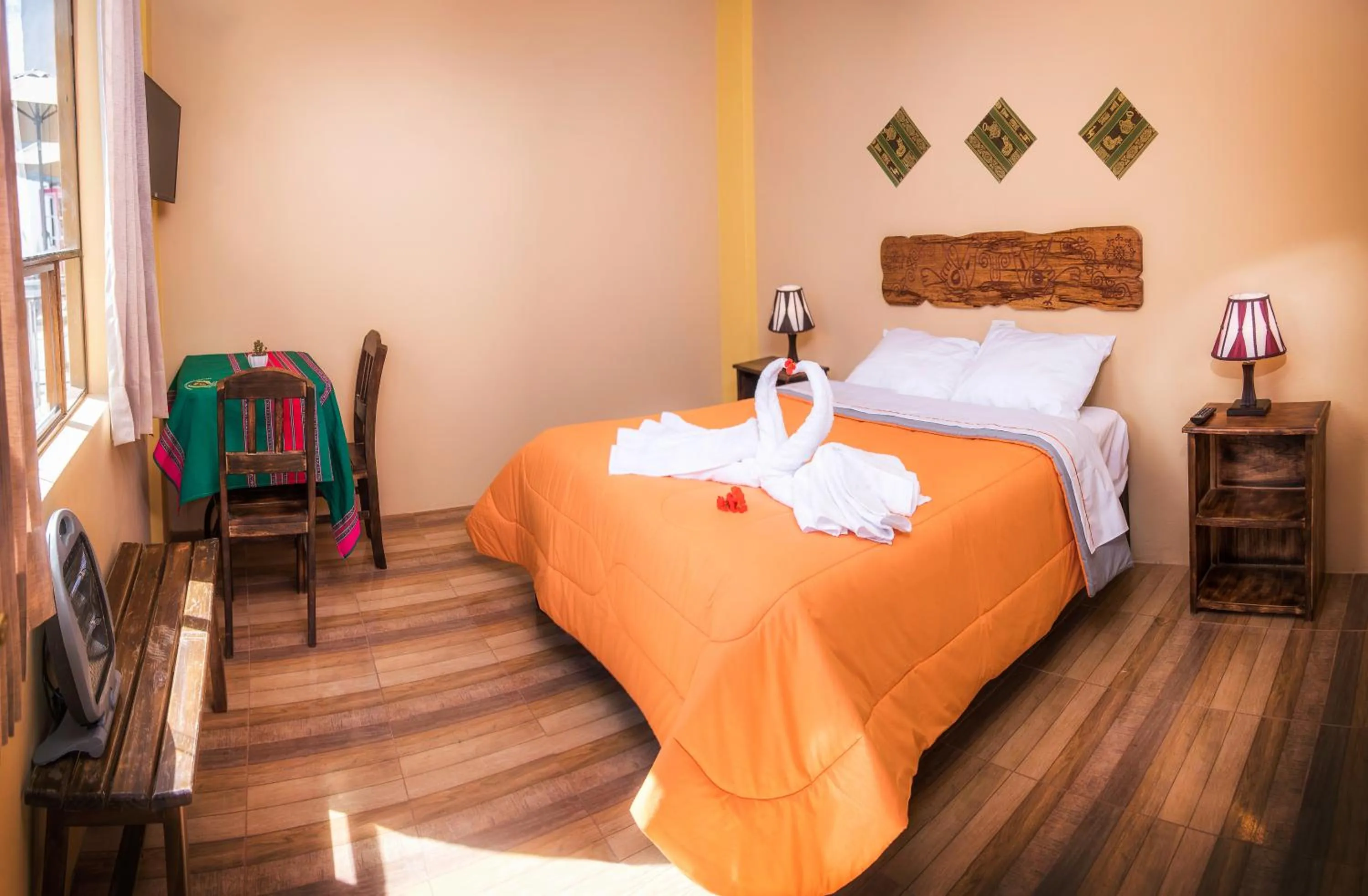 Bed in Le Foyer Colca