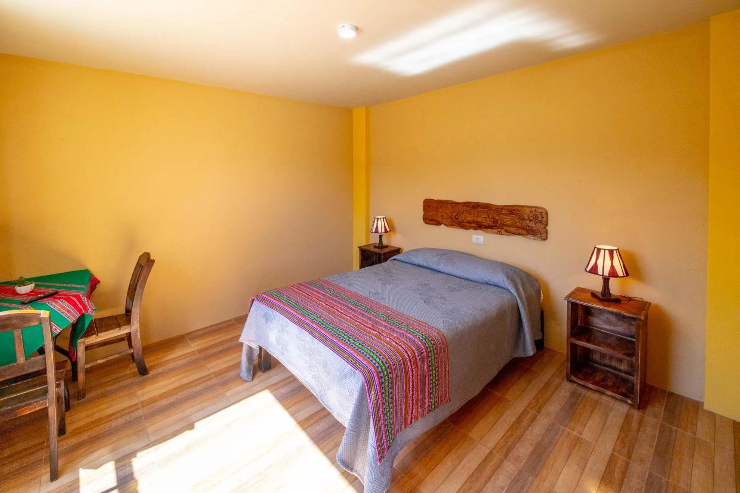 Bed in Le Foyer Colca