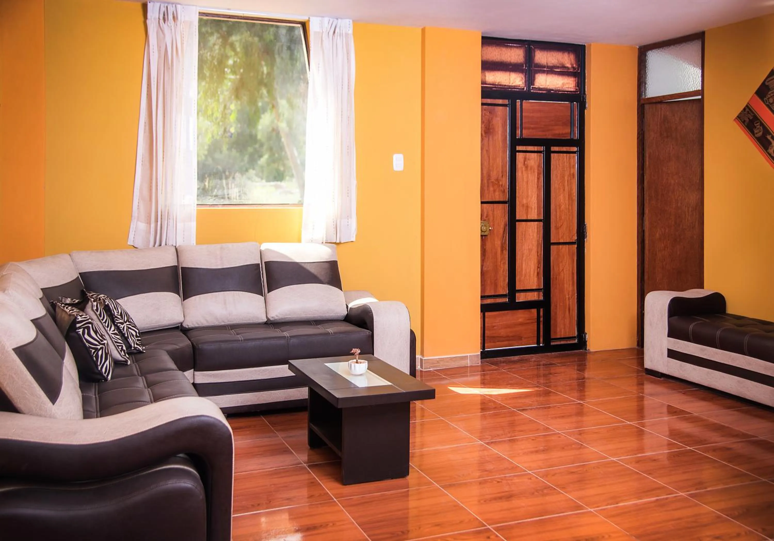 Living room in Le Foyer Colca