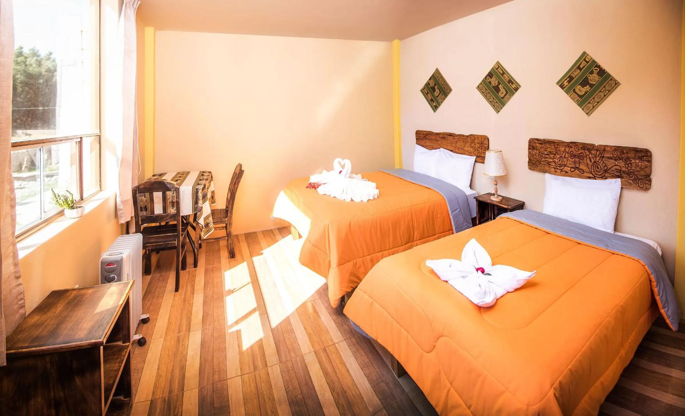 Bed in Le Foyer Colca