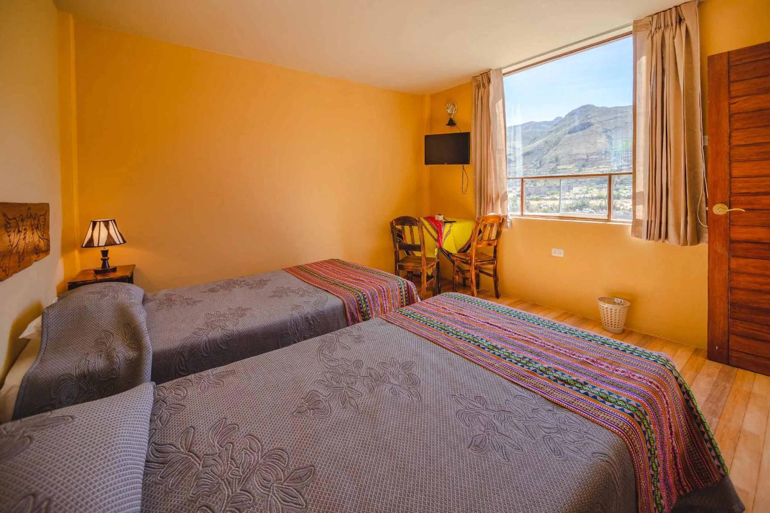 Bed in Le Foyer Colca