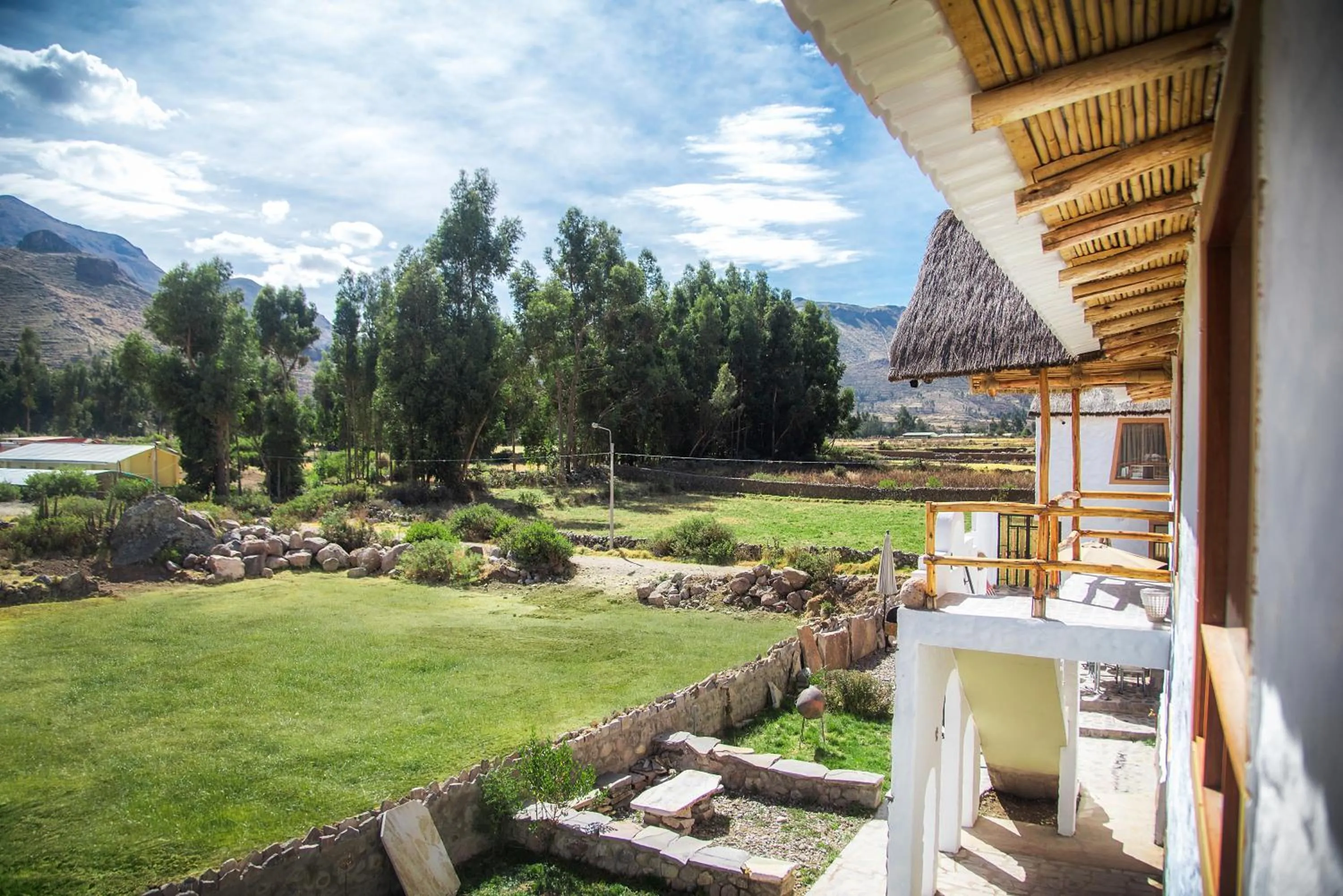Garden in Le Foyer Colca