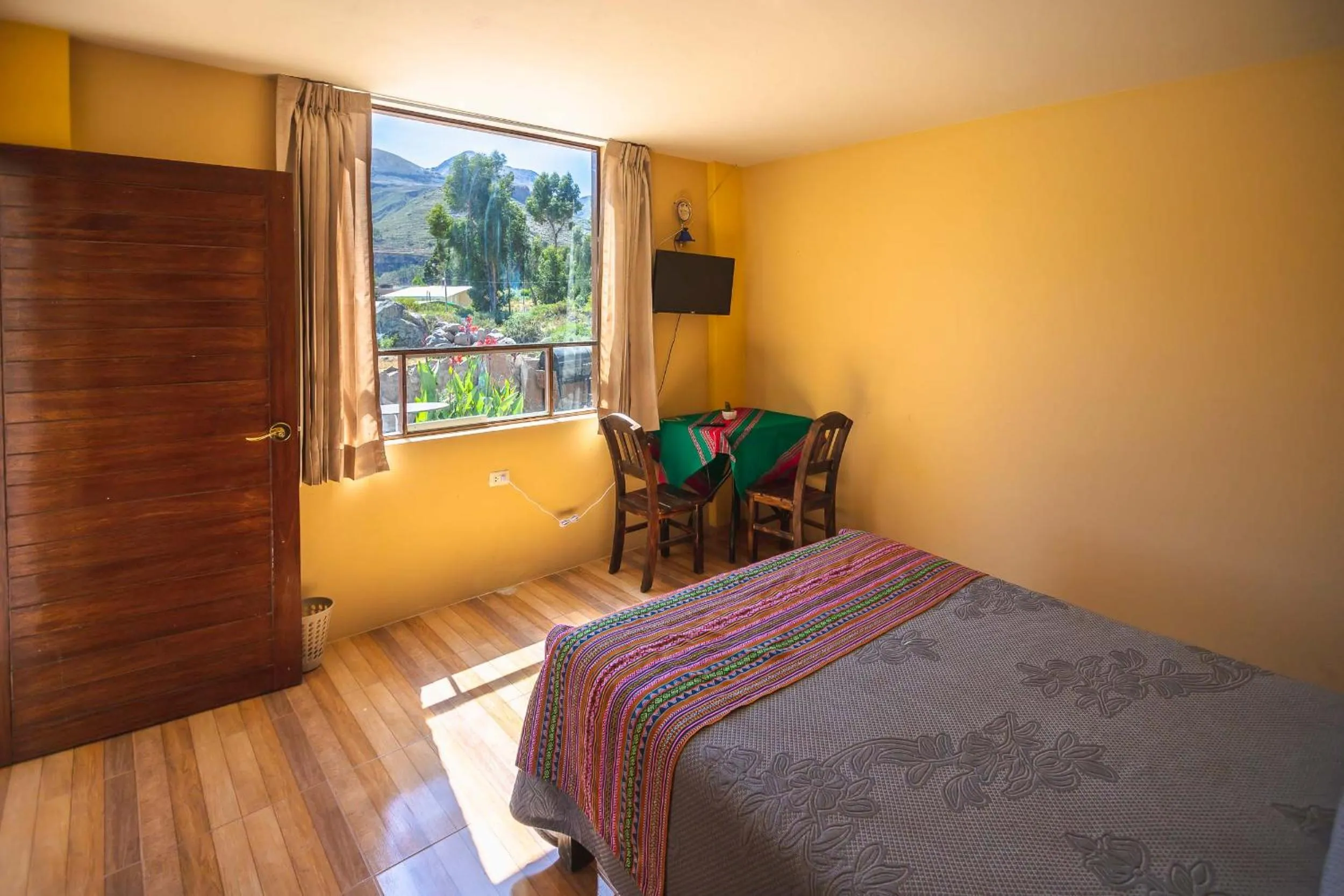 Bed in Le Foyer Colca