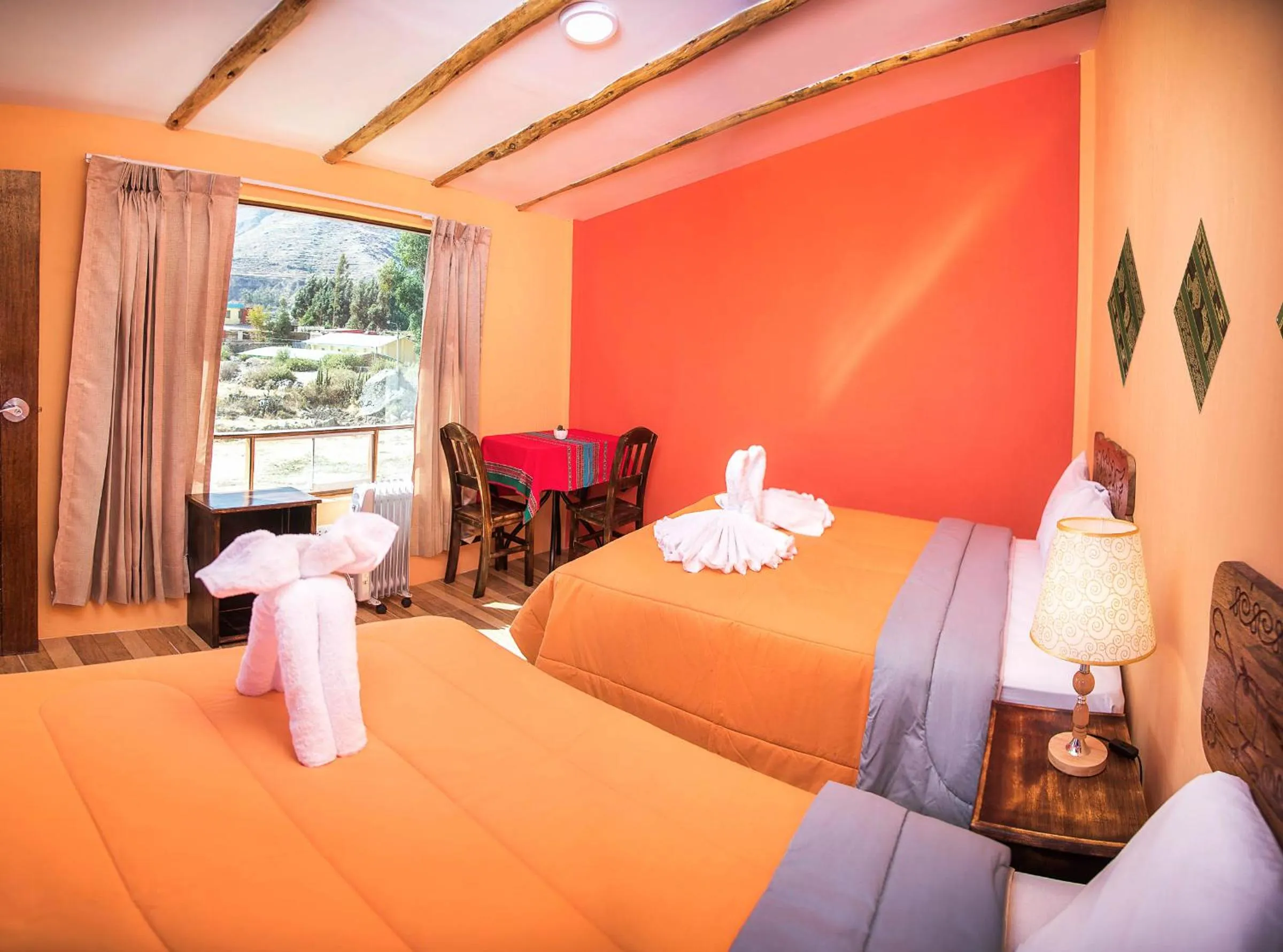 Bed in Le Foyer Colca