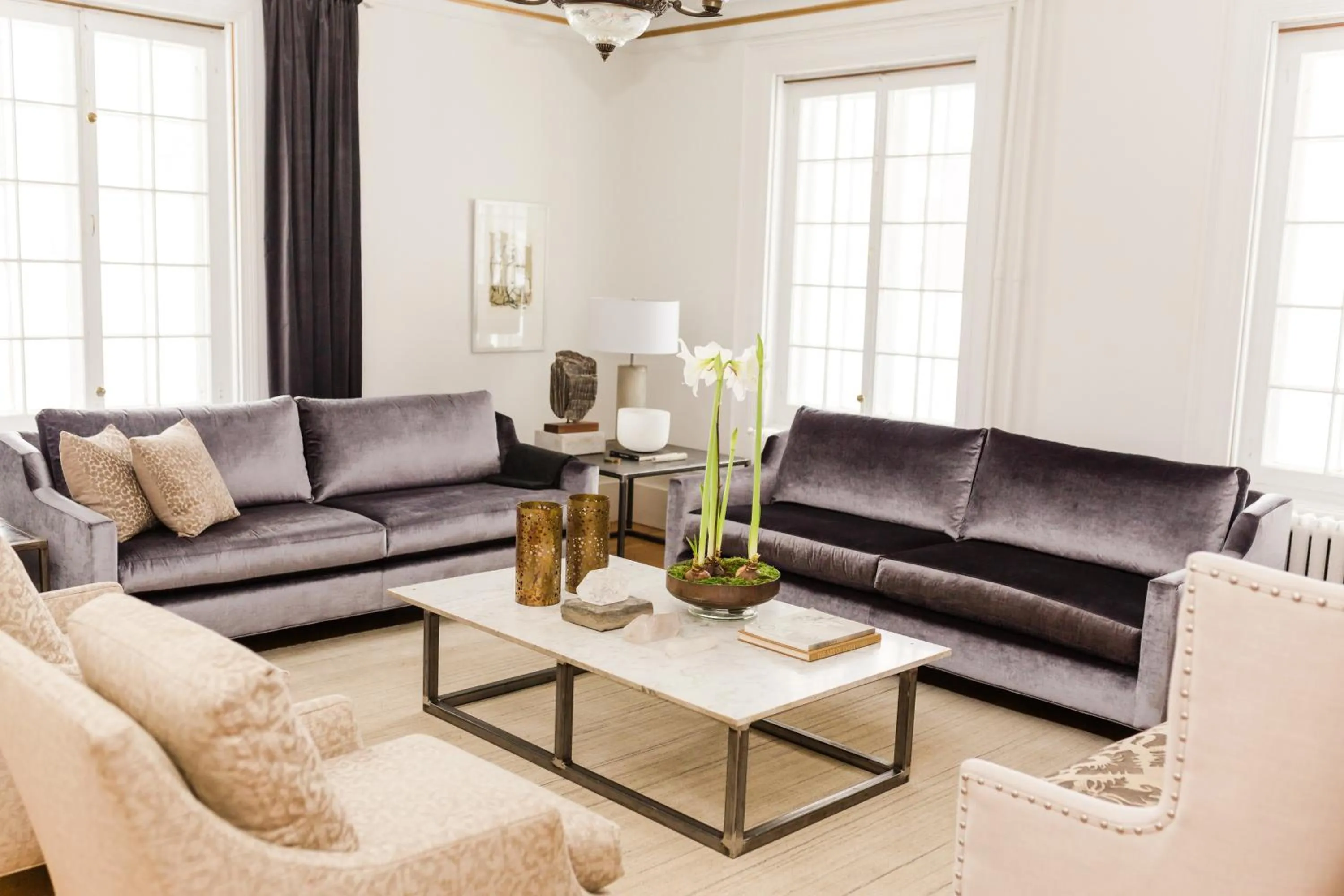 Living room in Le Vieux Presbytère