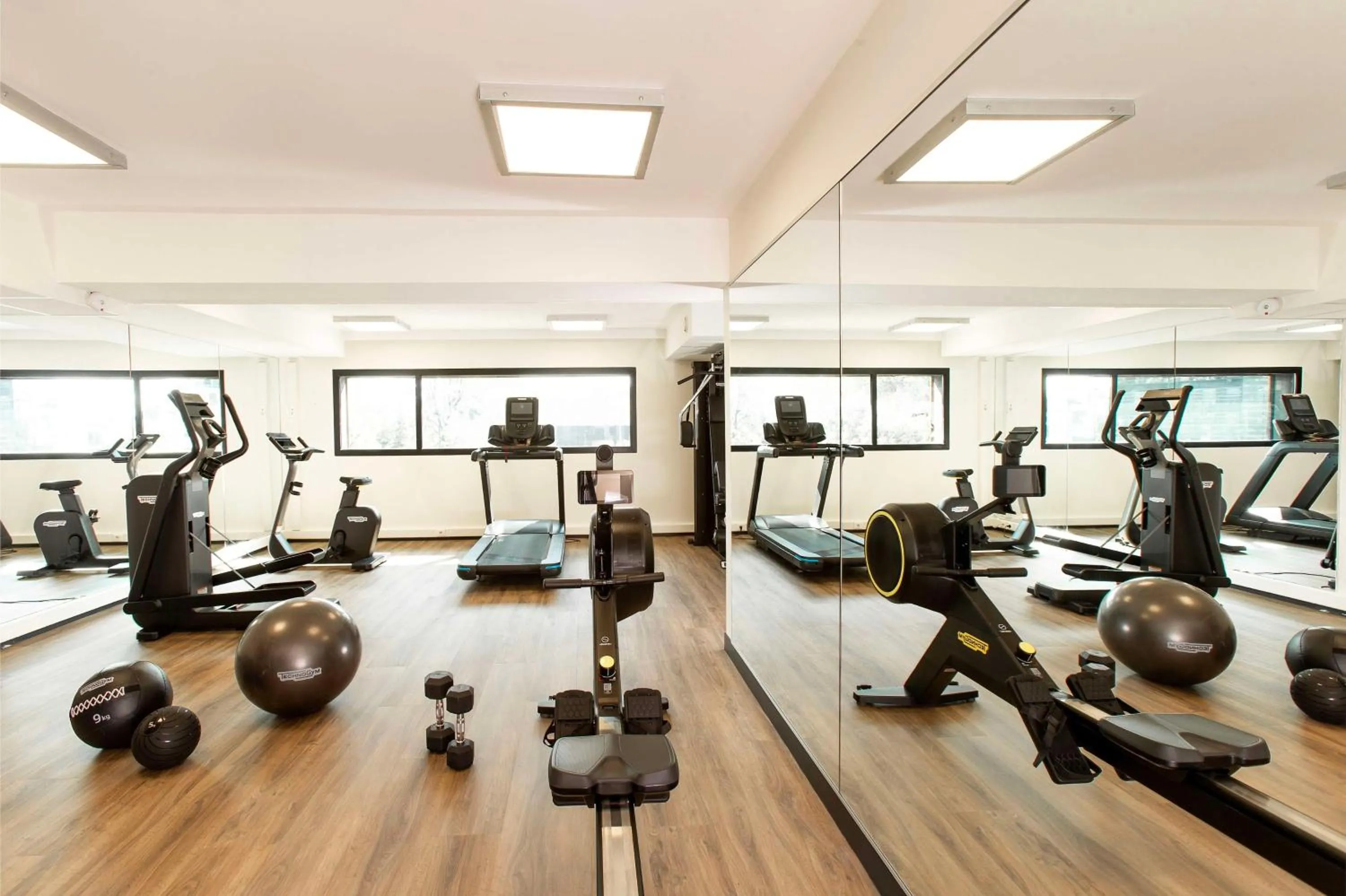 Fitness centre/facilities in Hilton Lille