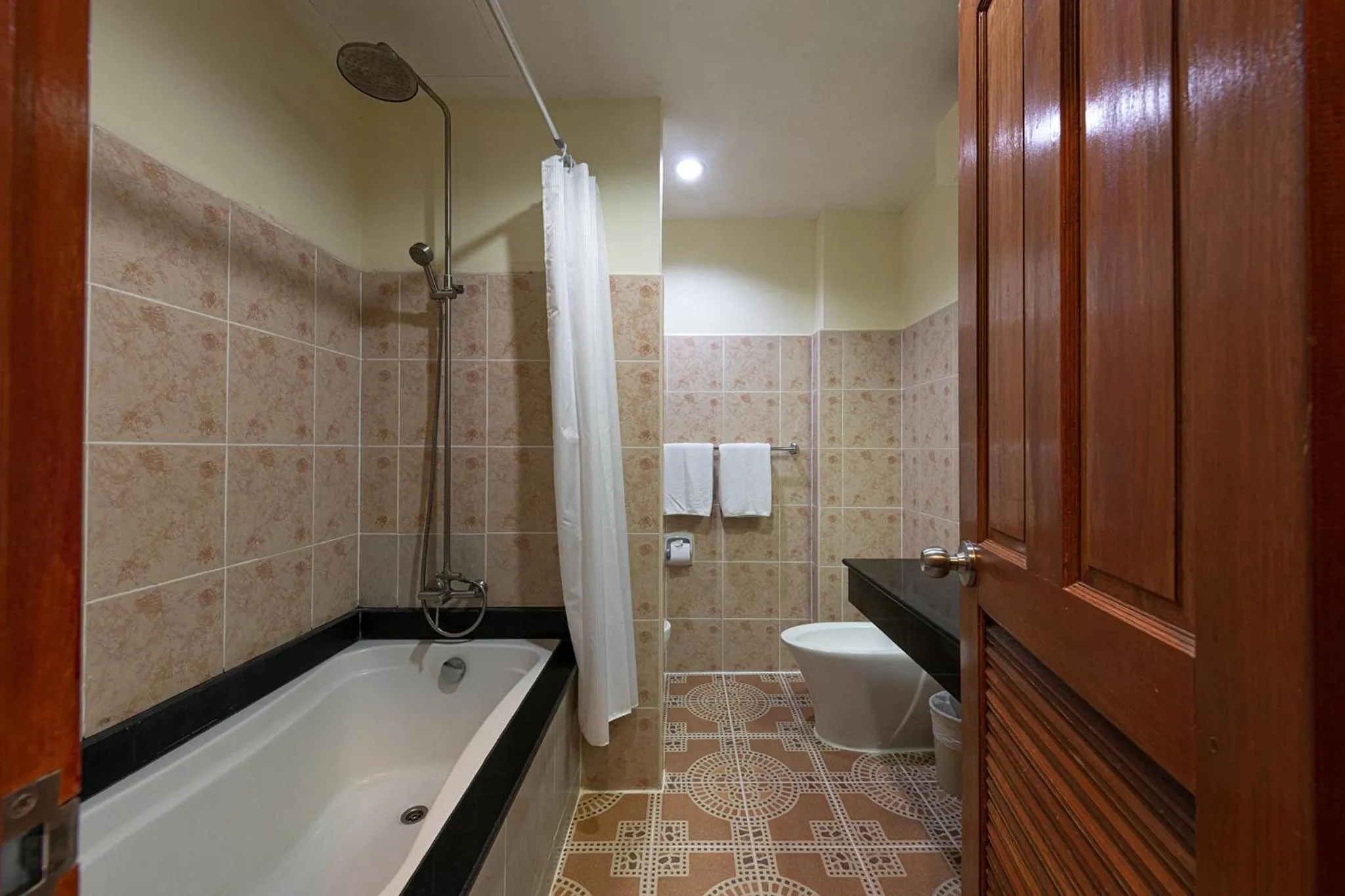 Shower in Blue Beach Grand Resort And Spa