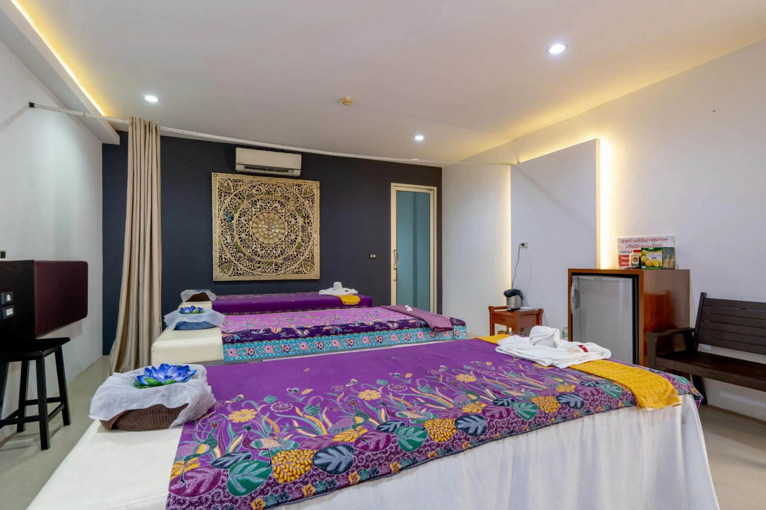 Massage, Bed in Blue Beach Grand Resort And Spa