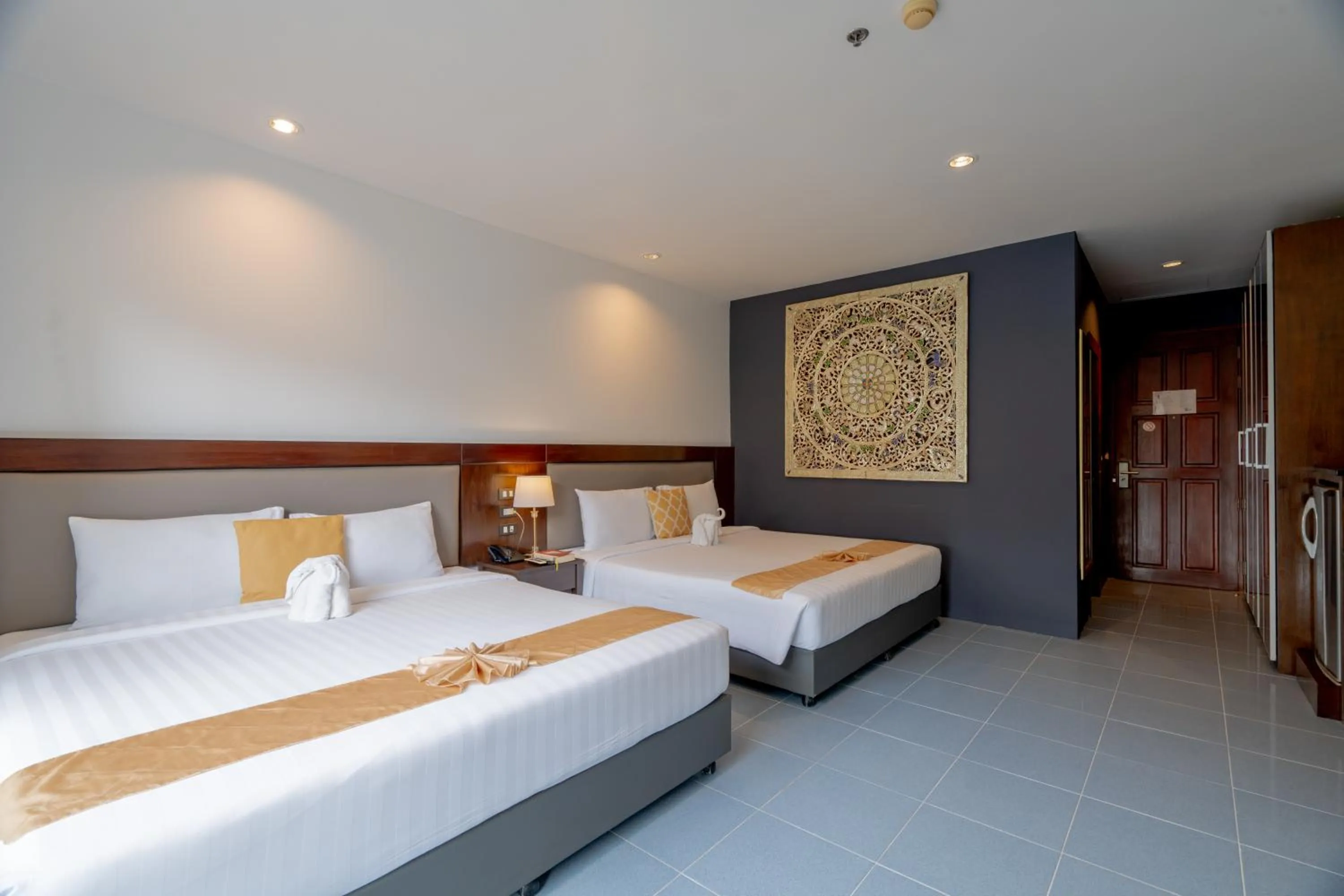 Bedroom, Bed in Blue Beach Grand Resort And Spa