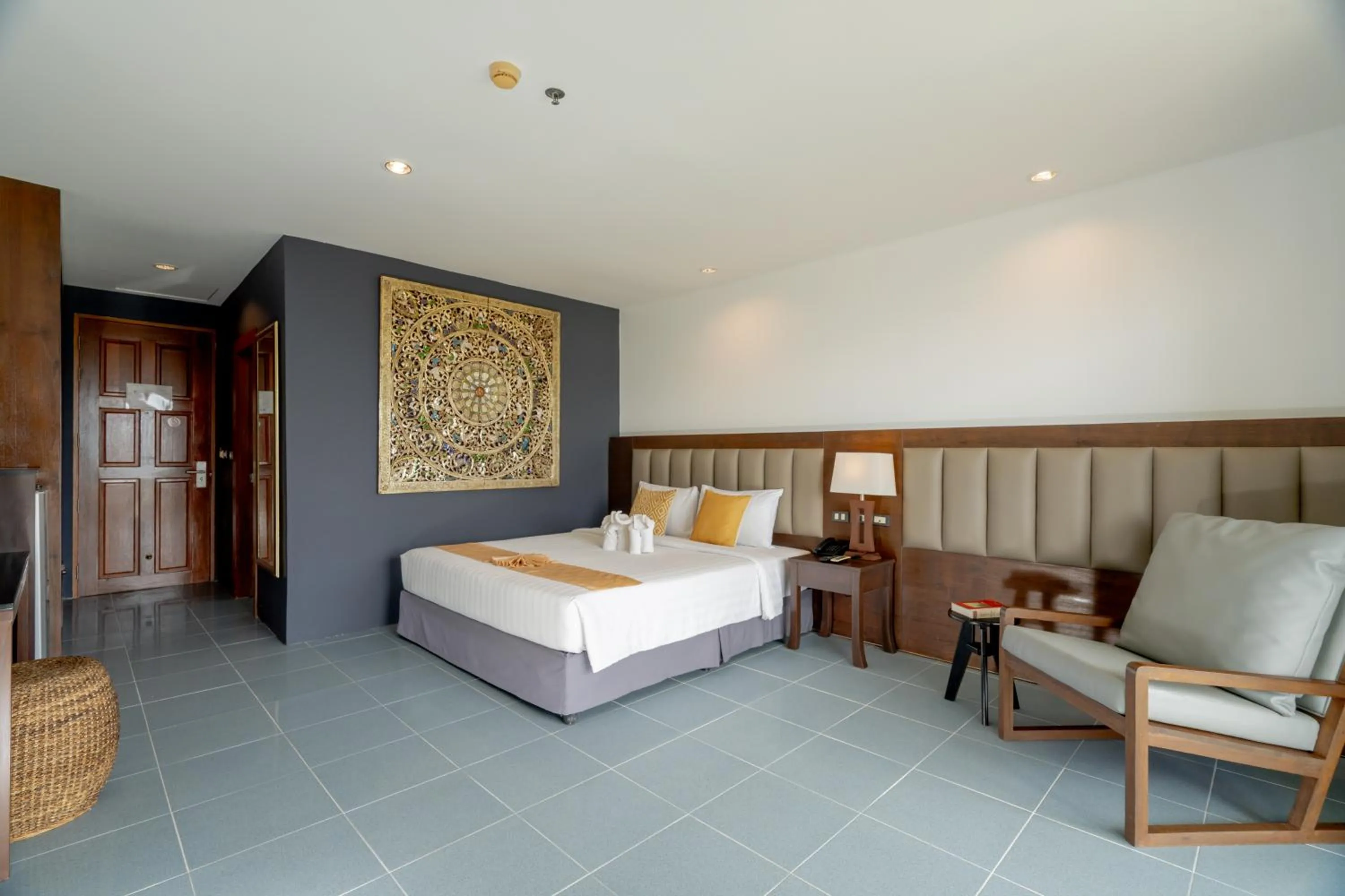 Bedroom, Bed in Blue Beach Grand Resort And Spa