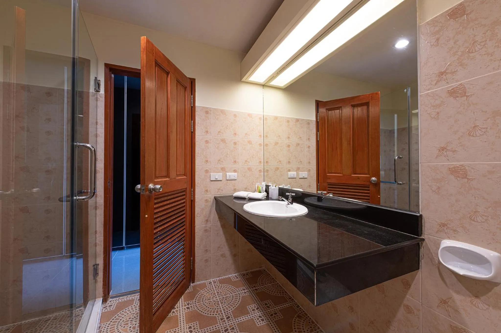 Bathroom in Blue Beach Grand Resort And Spa