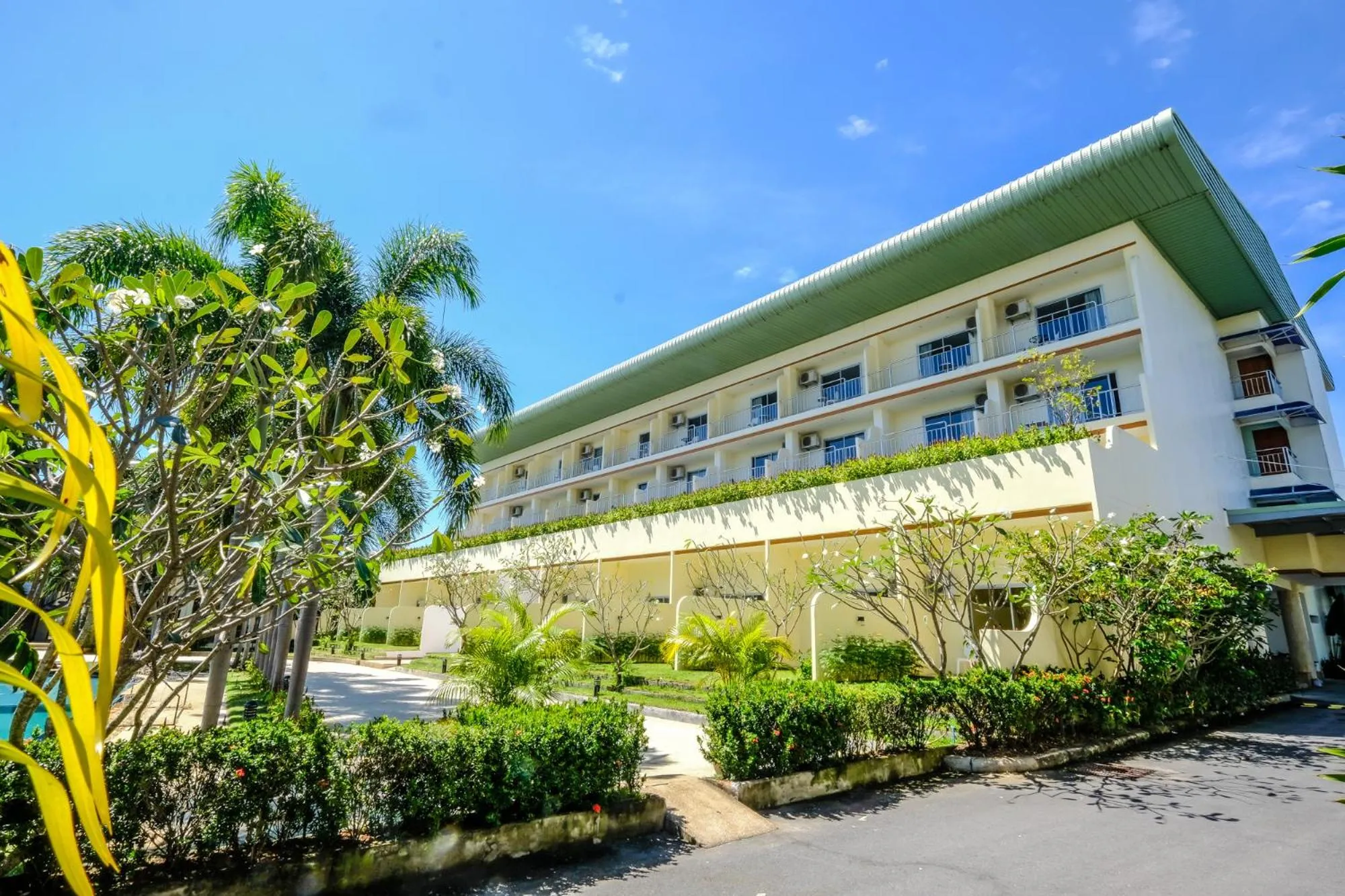 Property building in Blue Beach Grand Resort And Spa