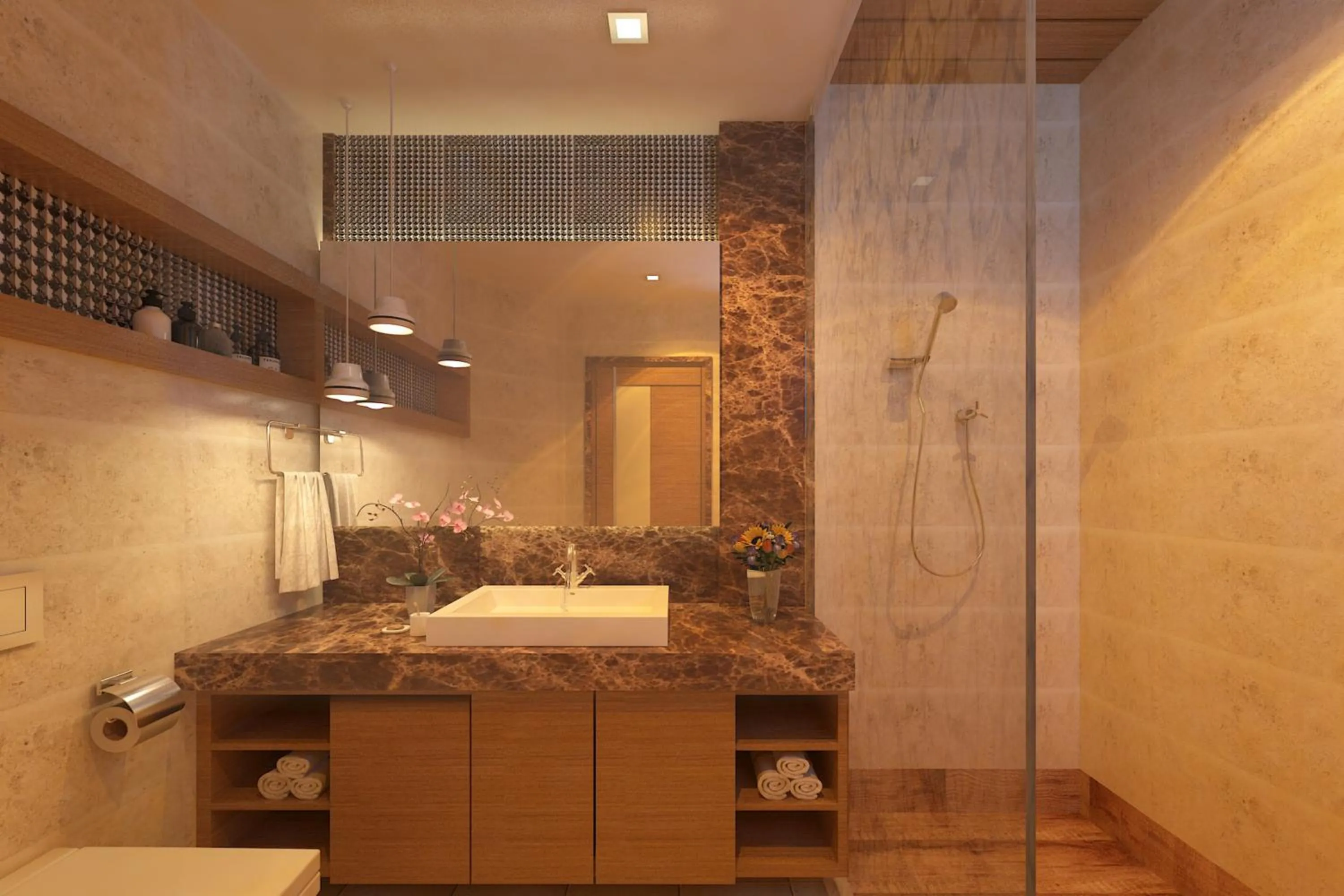 Bathroom in Hotel Grand Safari