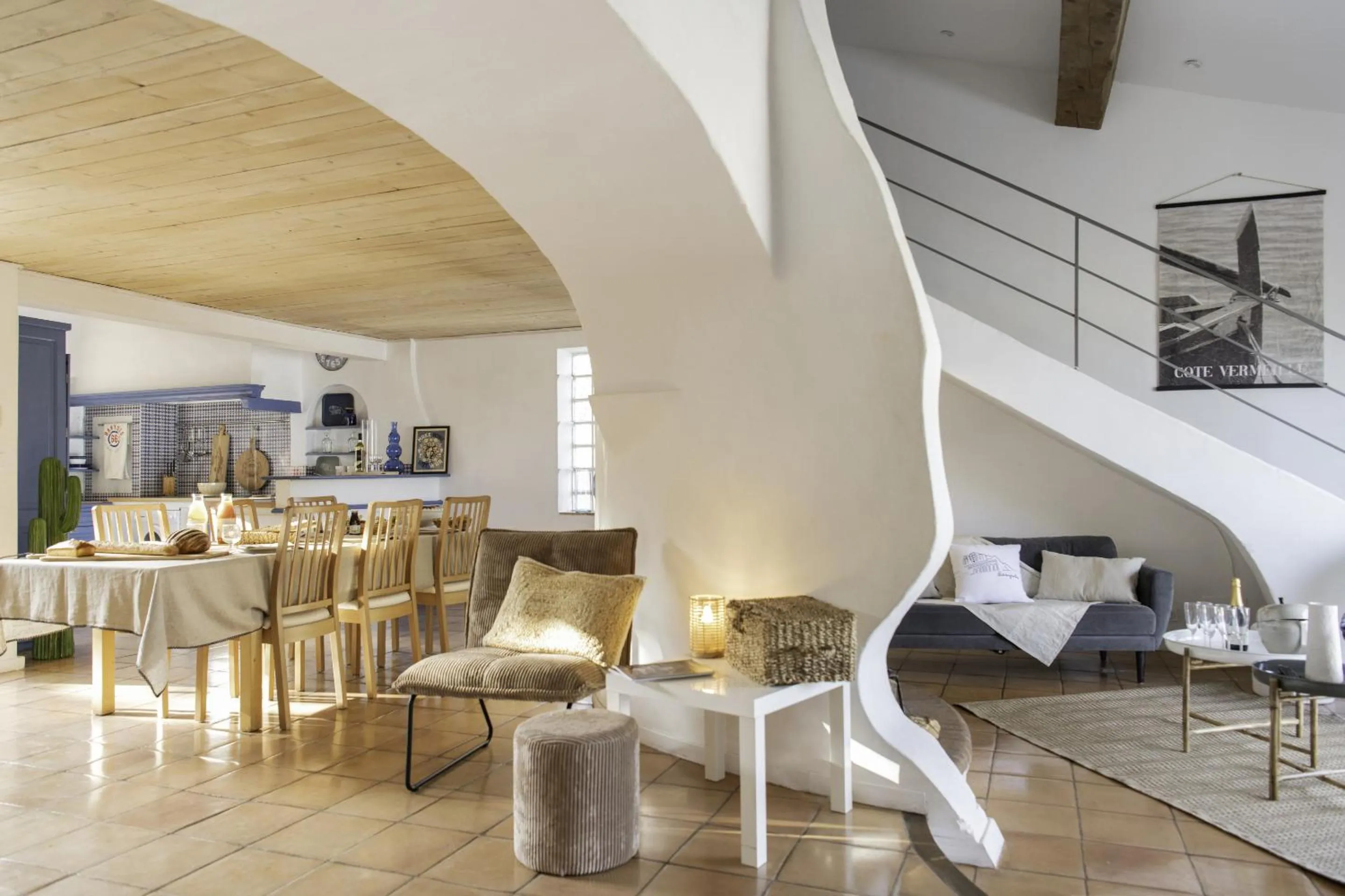 Living room in Résidence la Grande Voile