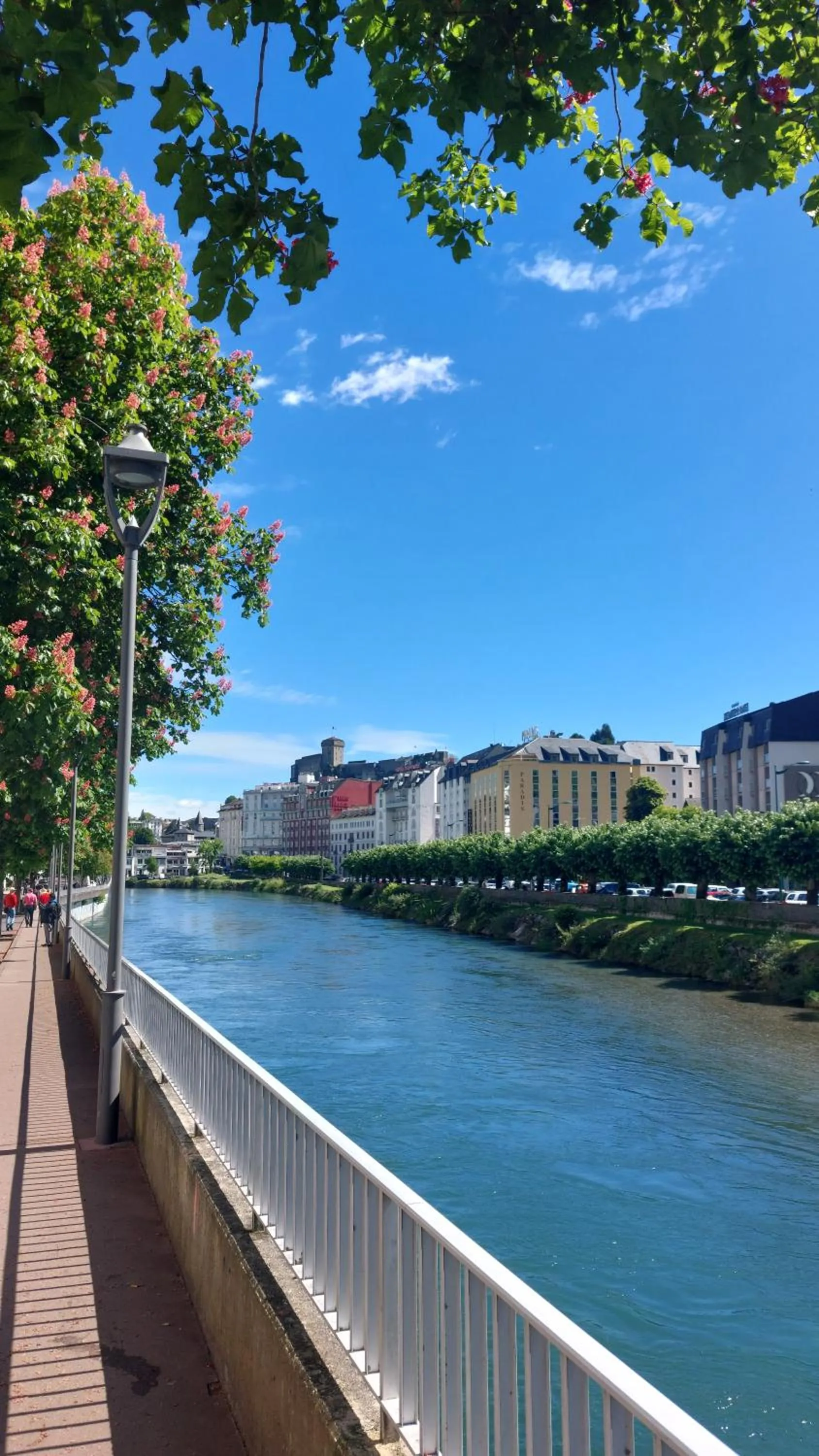 City view in Hôtel Christina Lourdes