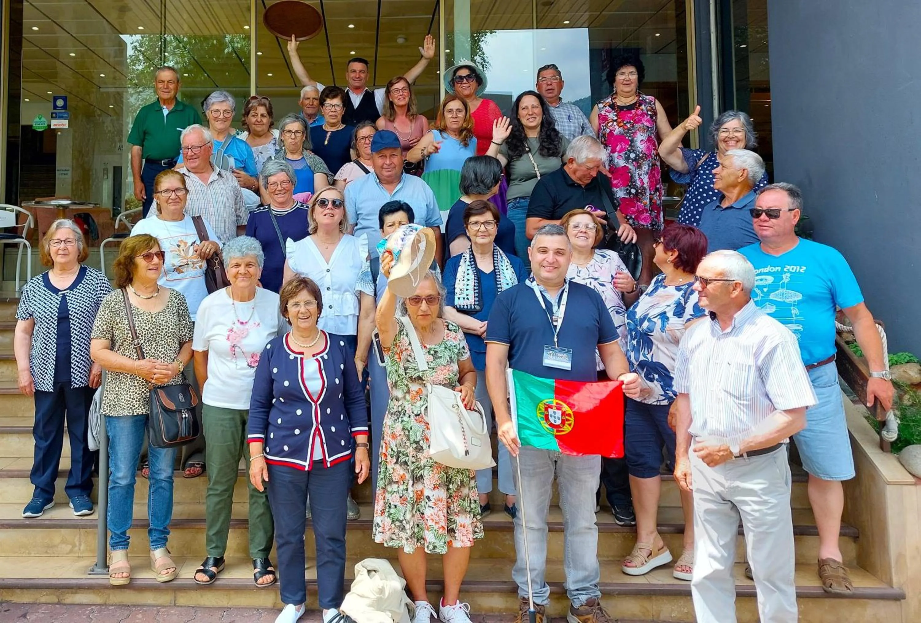 group of guests in Hôtel Christina Lourdes