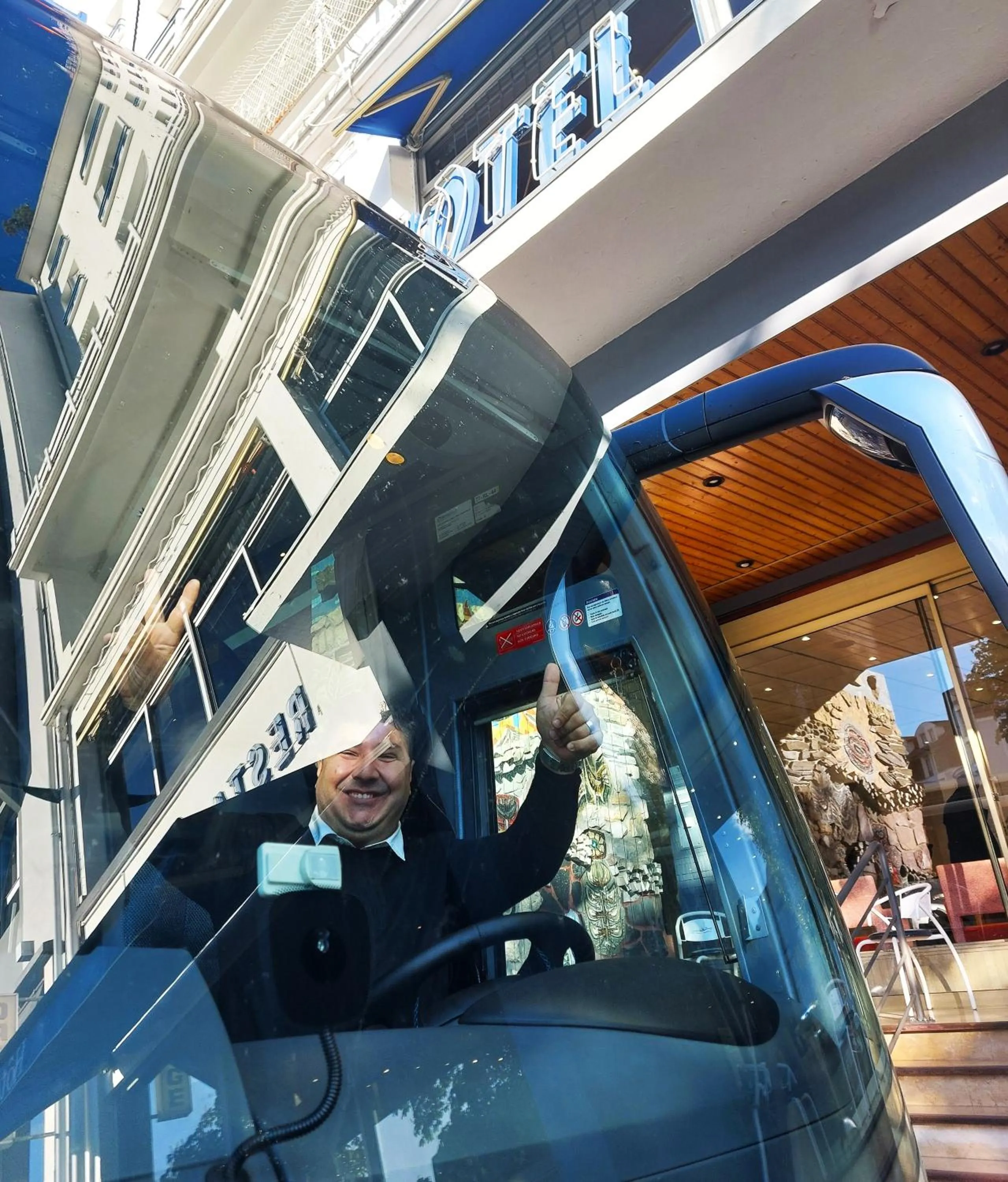 group of guests in Hôtel Christina Lourdes