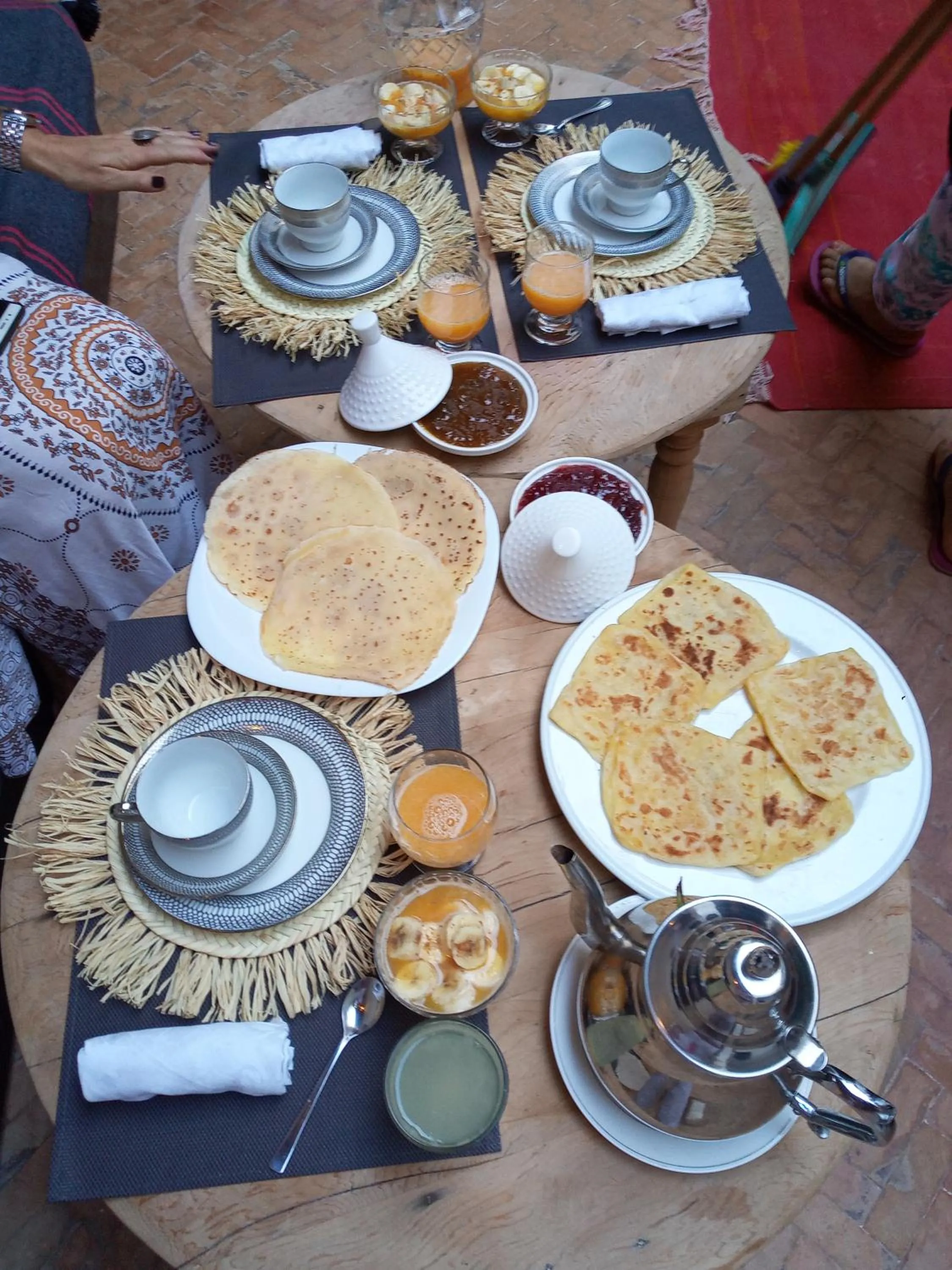Breakfast in Riad Bab aylen - Piscine Roof Top chauffée